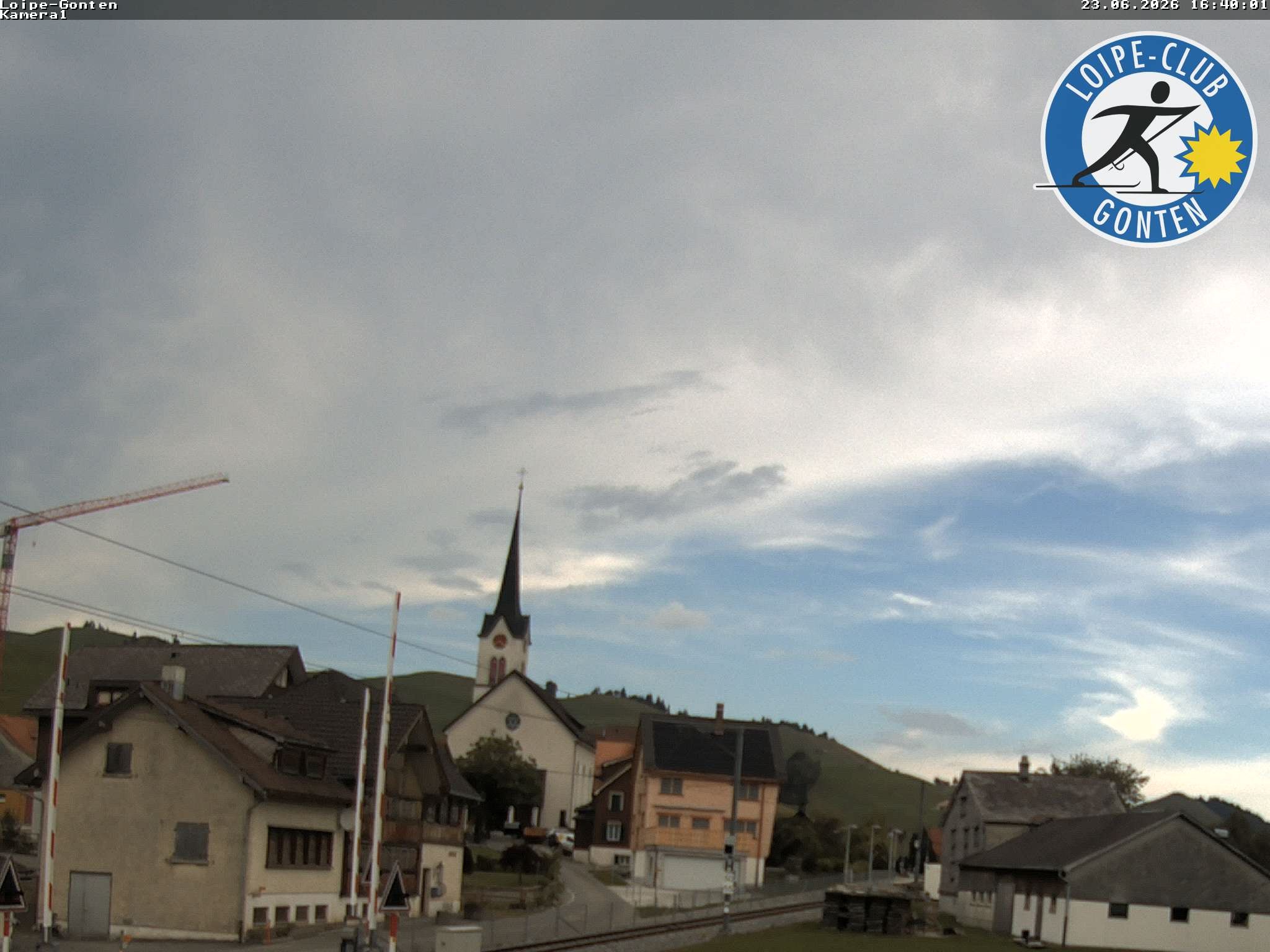 Archived image Webcam Gonten - Church