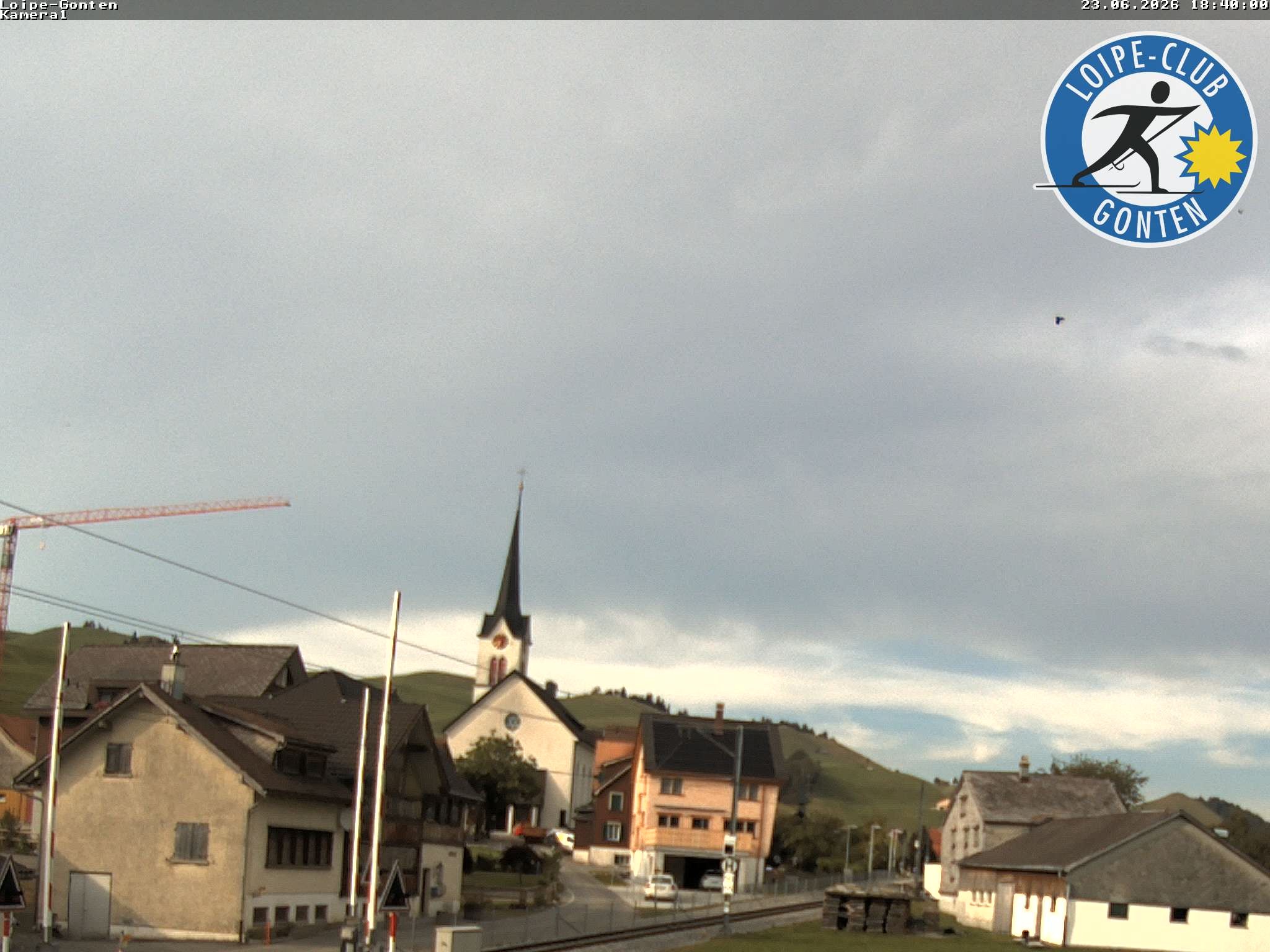 Archived image Webcam Gonten - Church