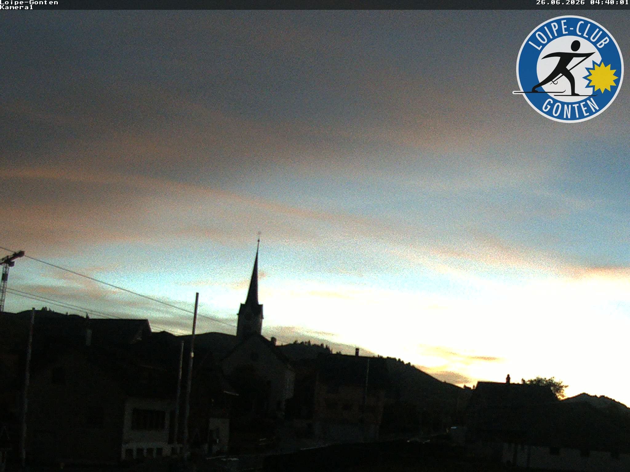 Archived image Webcam Gonten - Church
