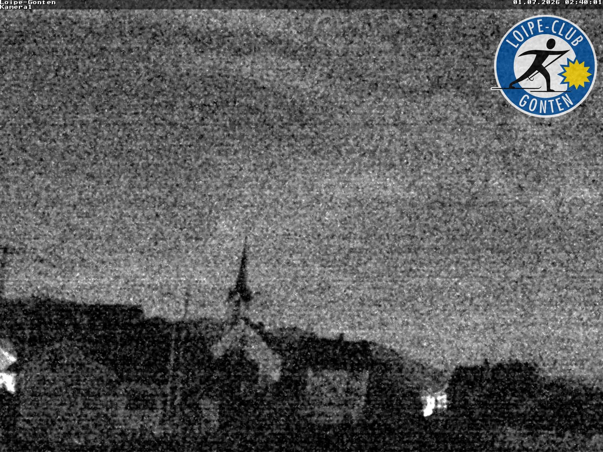 Archiv Foto Webcam Gonten - Blick zur Kirche