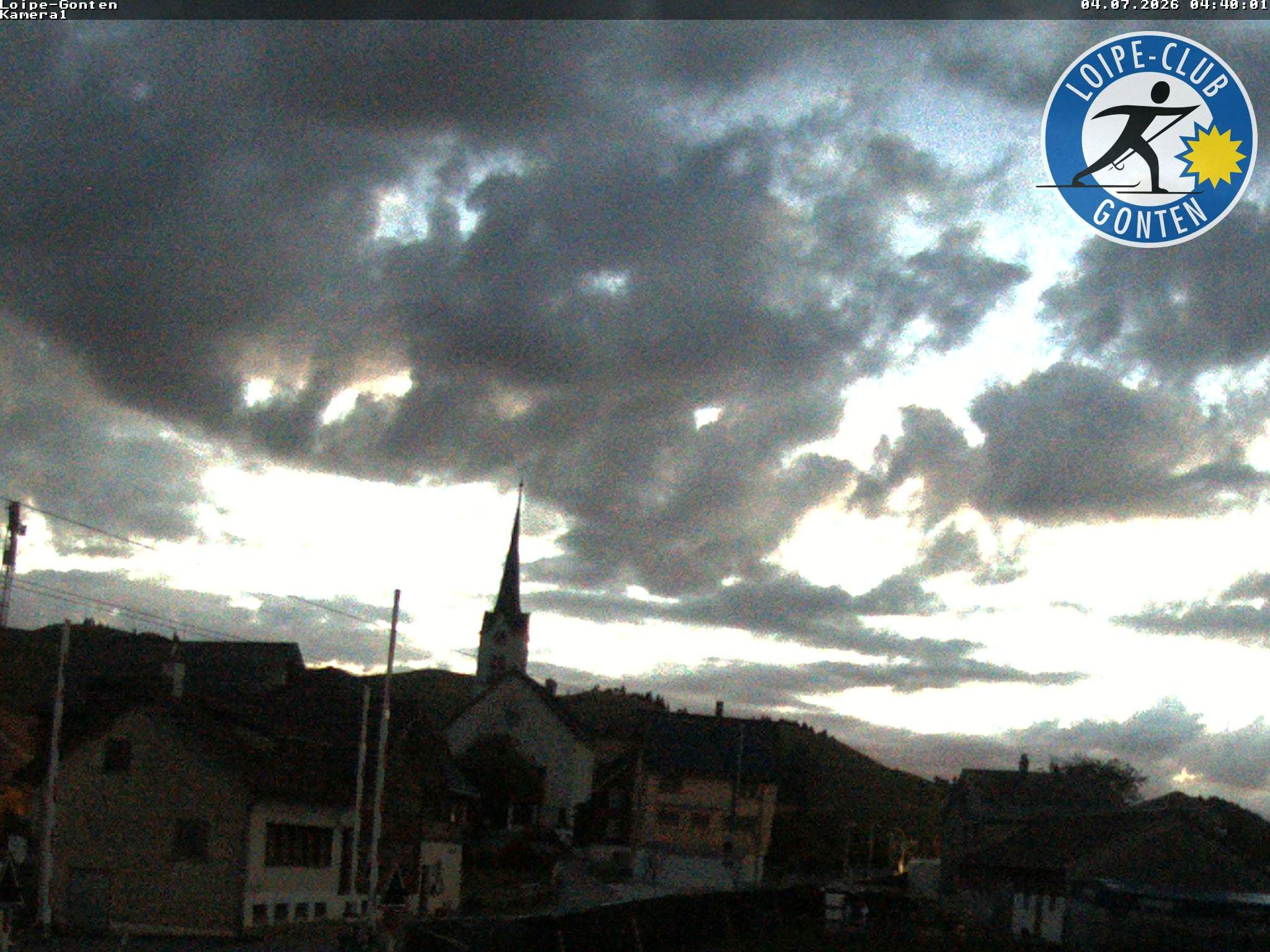 Archived image Webcam Gonten - Church