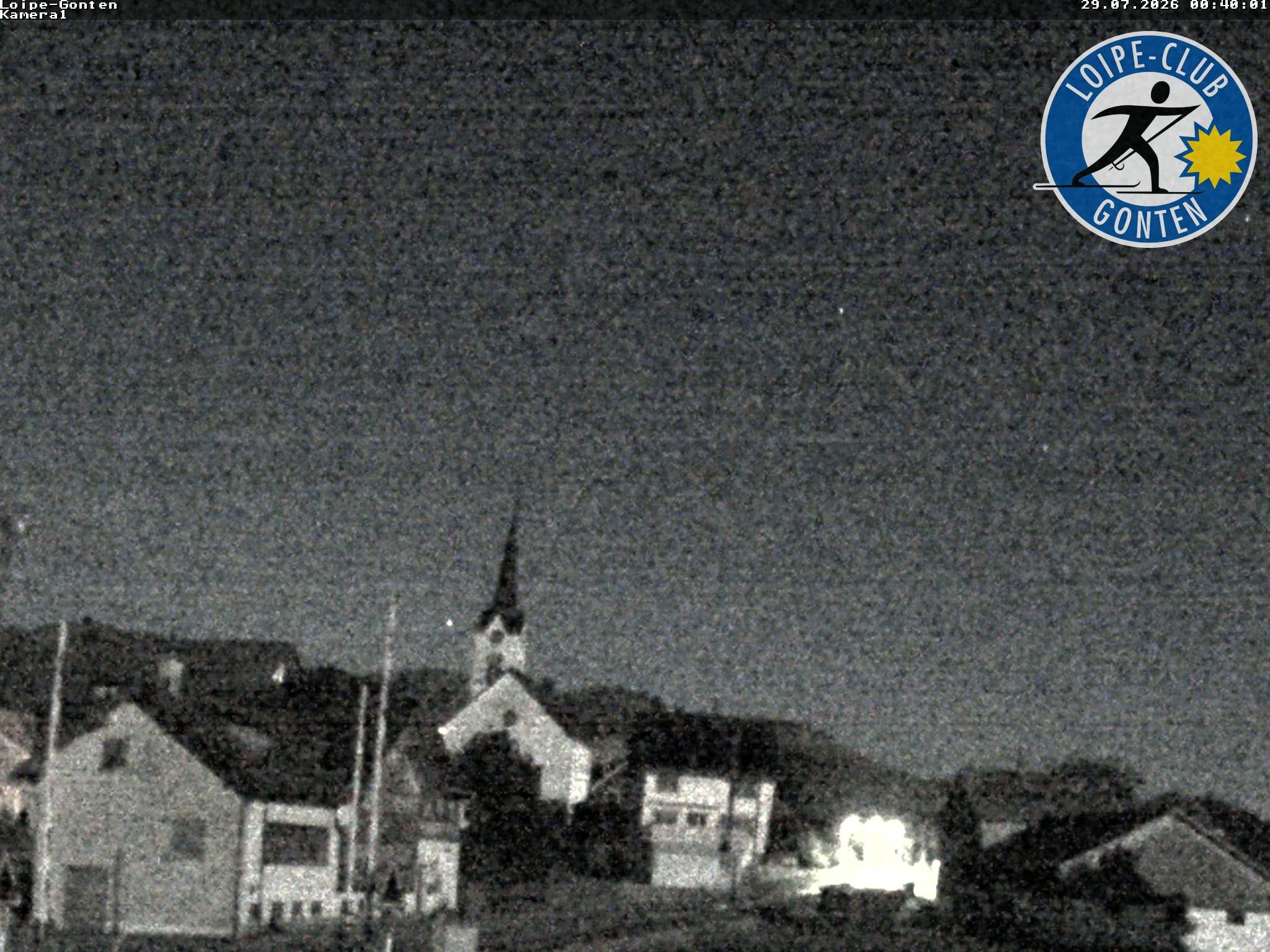 Archiv Foto Webcam Gonten - Blick zur Kirche