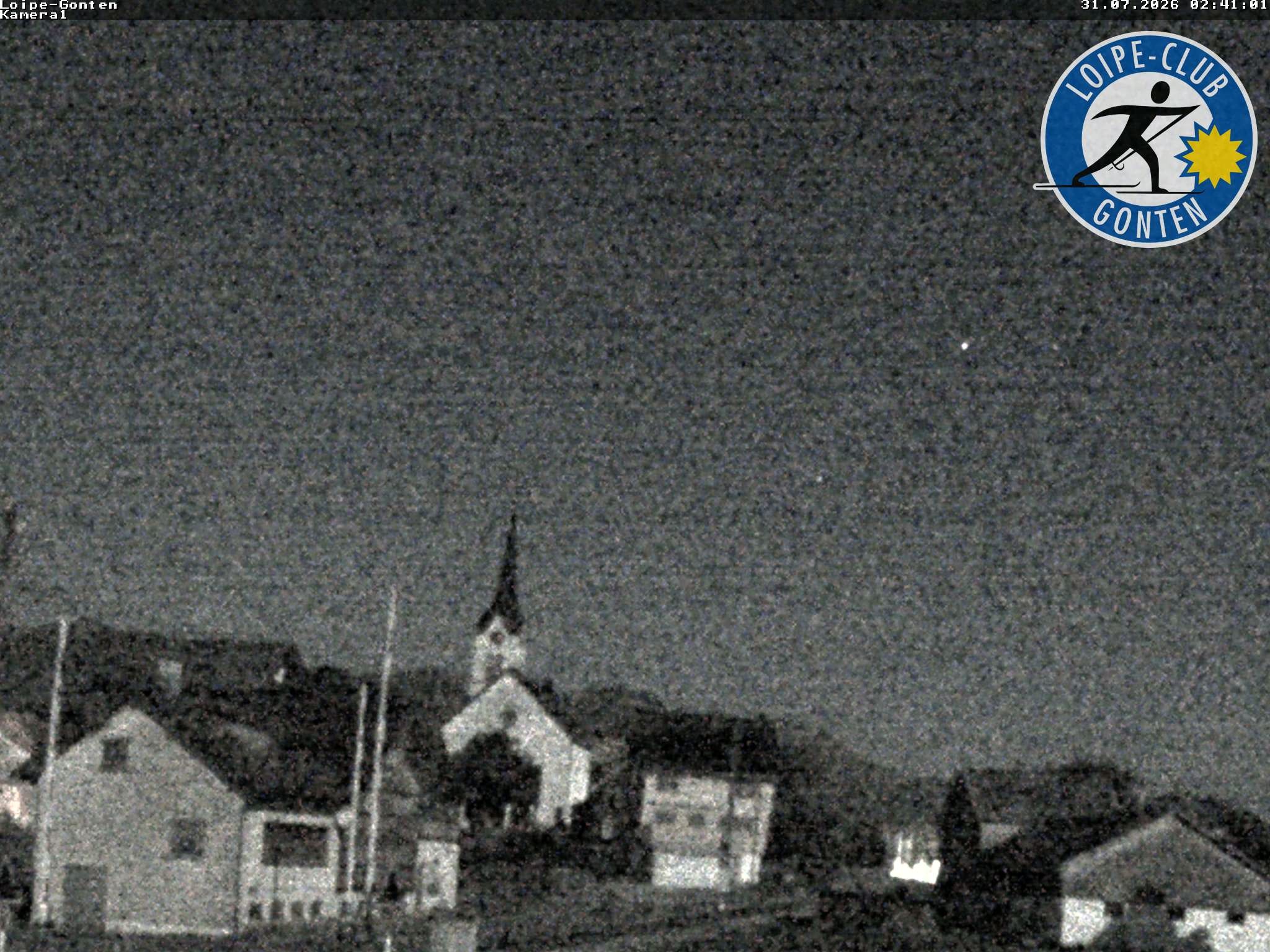 Archiv Foto Webcam Gonten - Blick zur Kirche