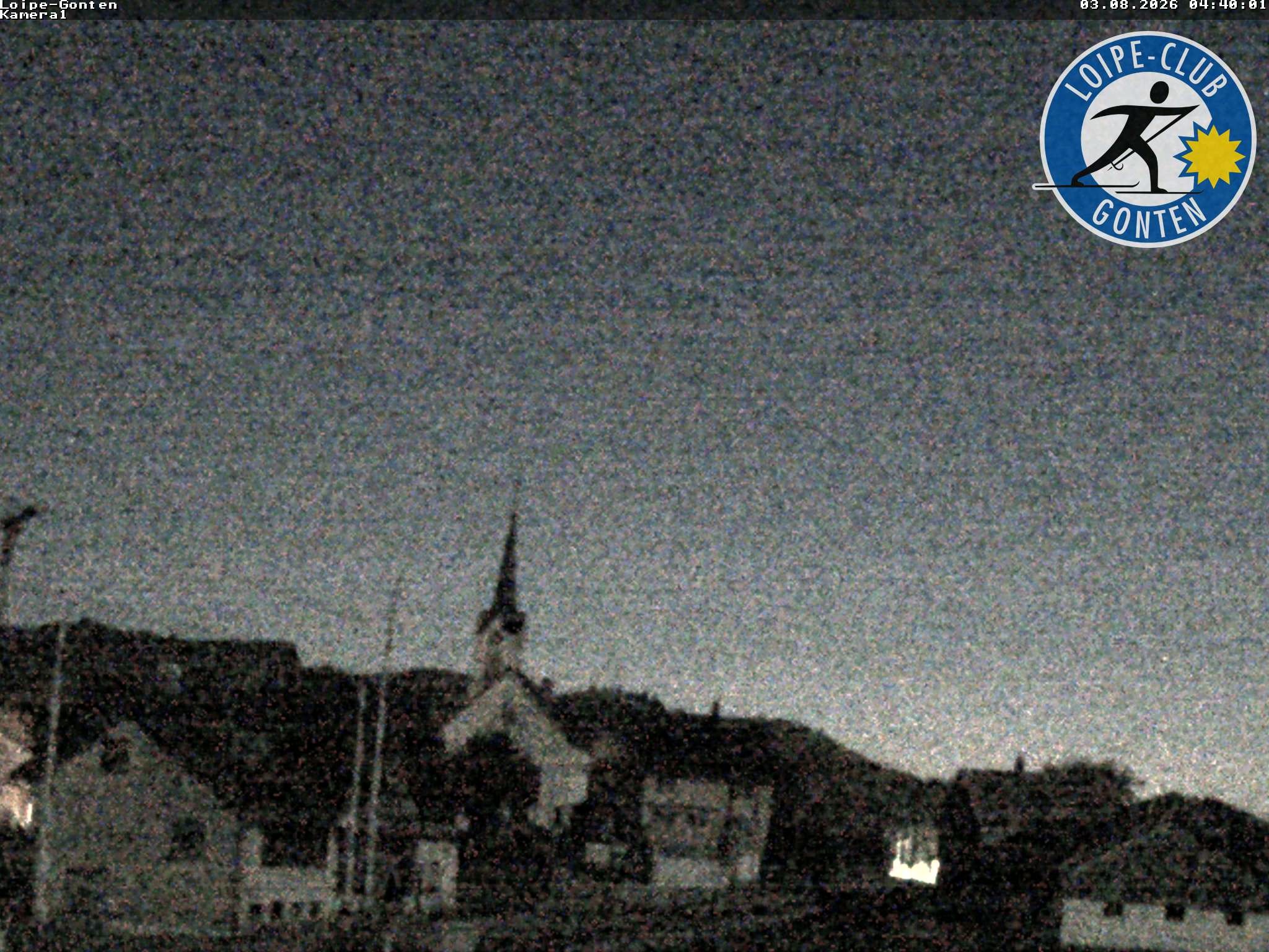 Archiv Foto Webcam Gonten - Blick zur Kirche
