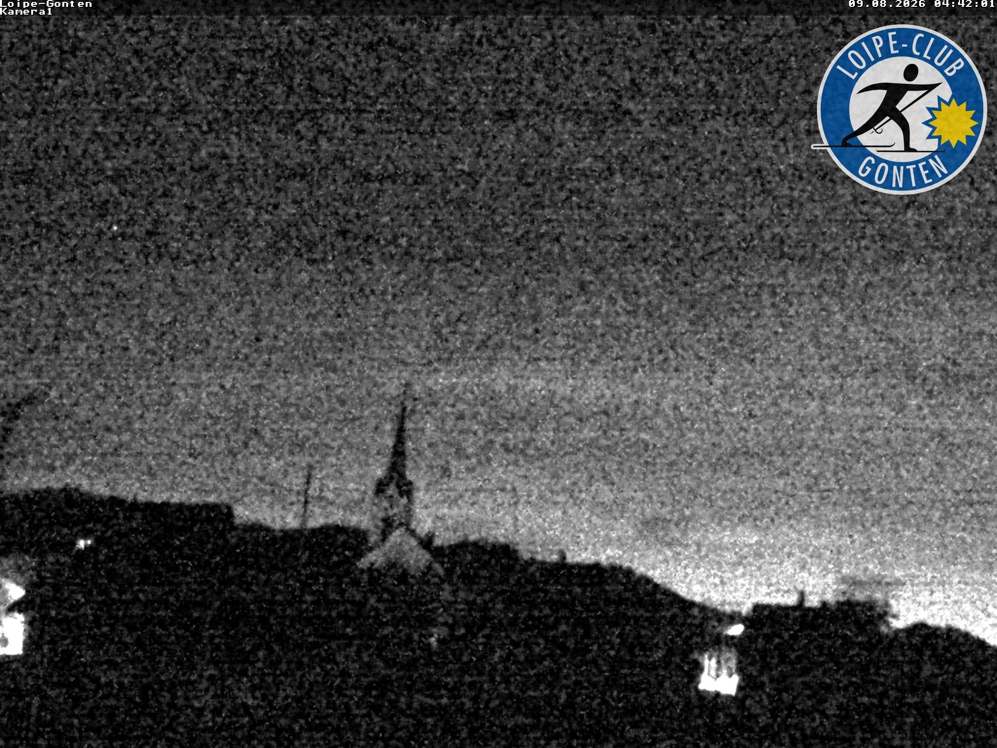 Archiv Foto Webcam Gonten - Blick zur Kirche