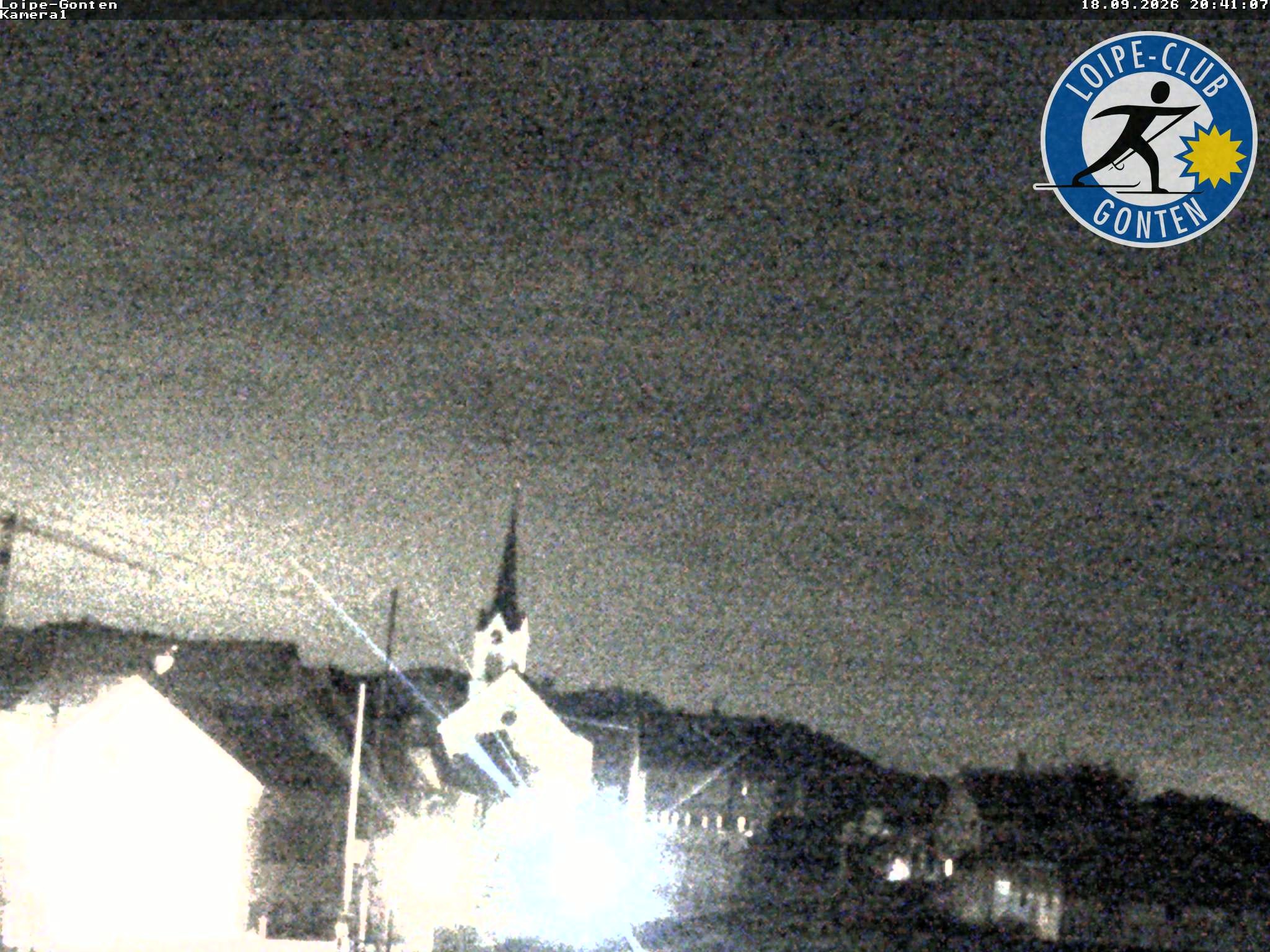 Archiv Foto Webcam Gonten - Blick zur Kirche