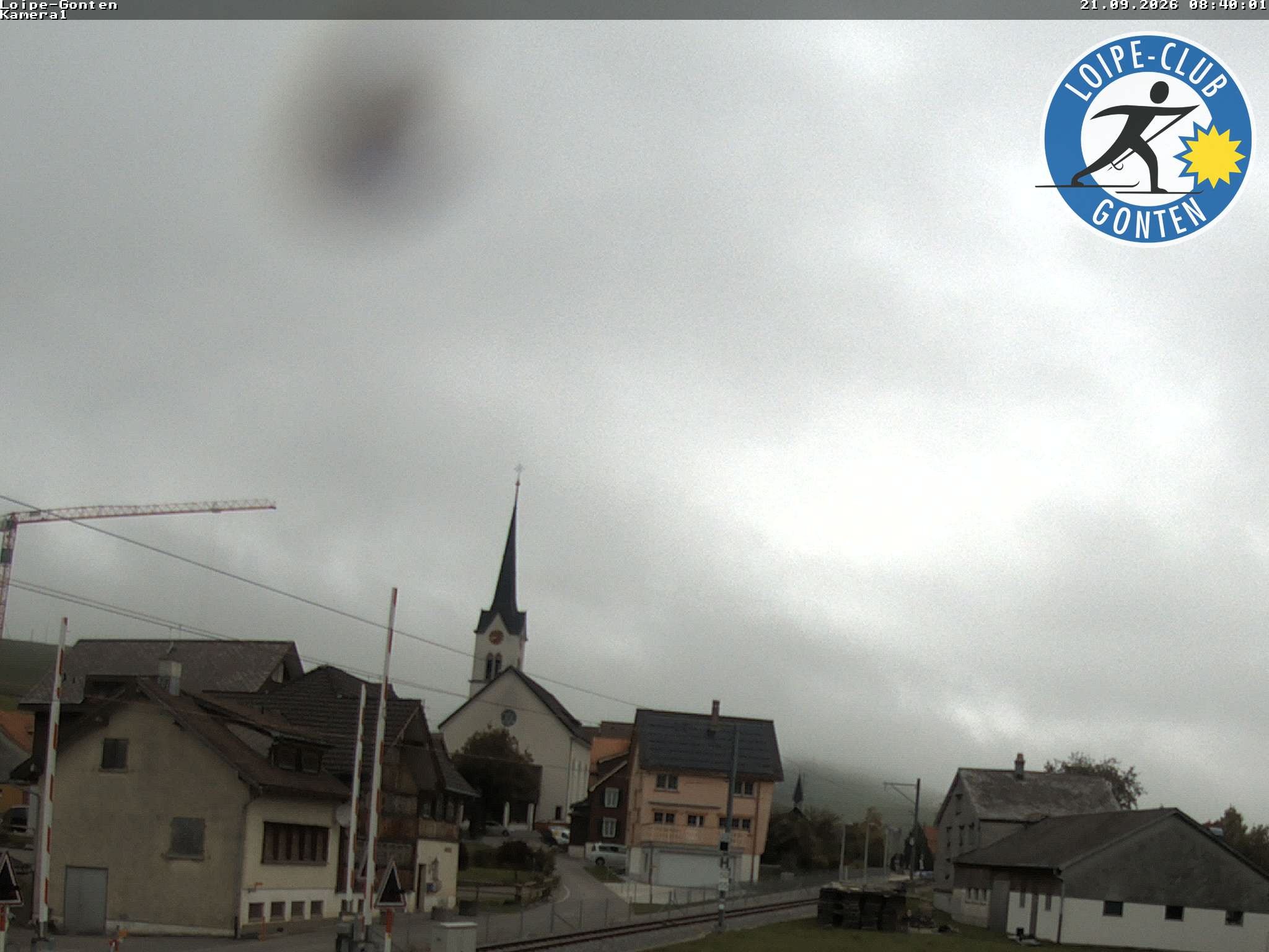 Archiv Foto Webcam Gonten - Blick zur Kirche