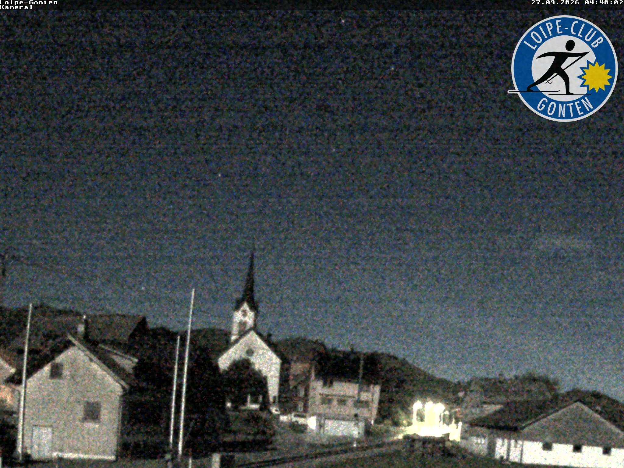 Archiv Foto Webcam Gonten - Blick zur Kirche