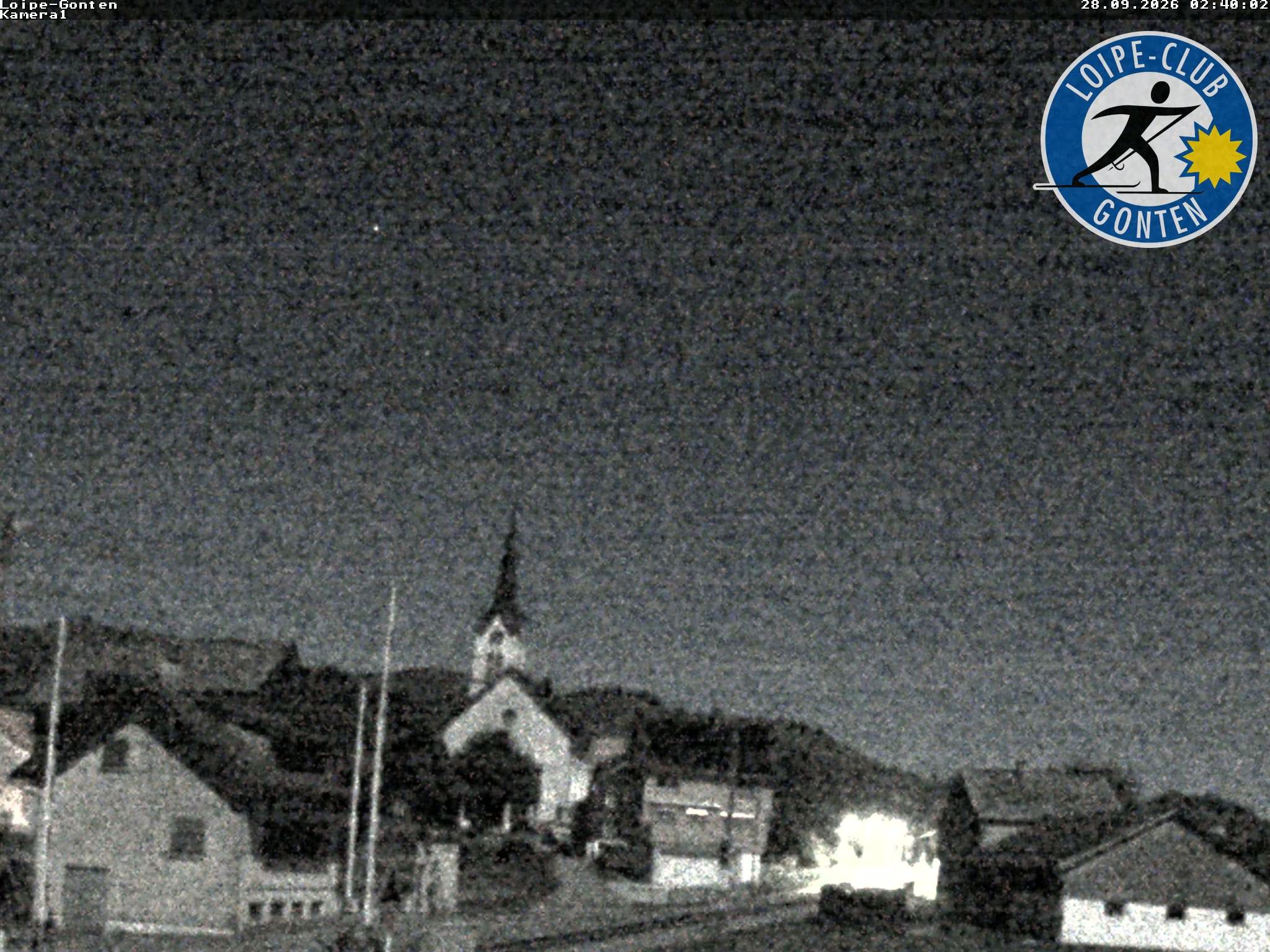 Archiv Foto Webcam Gonten - Blick zur Kirche