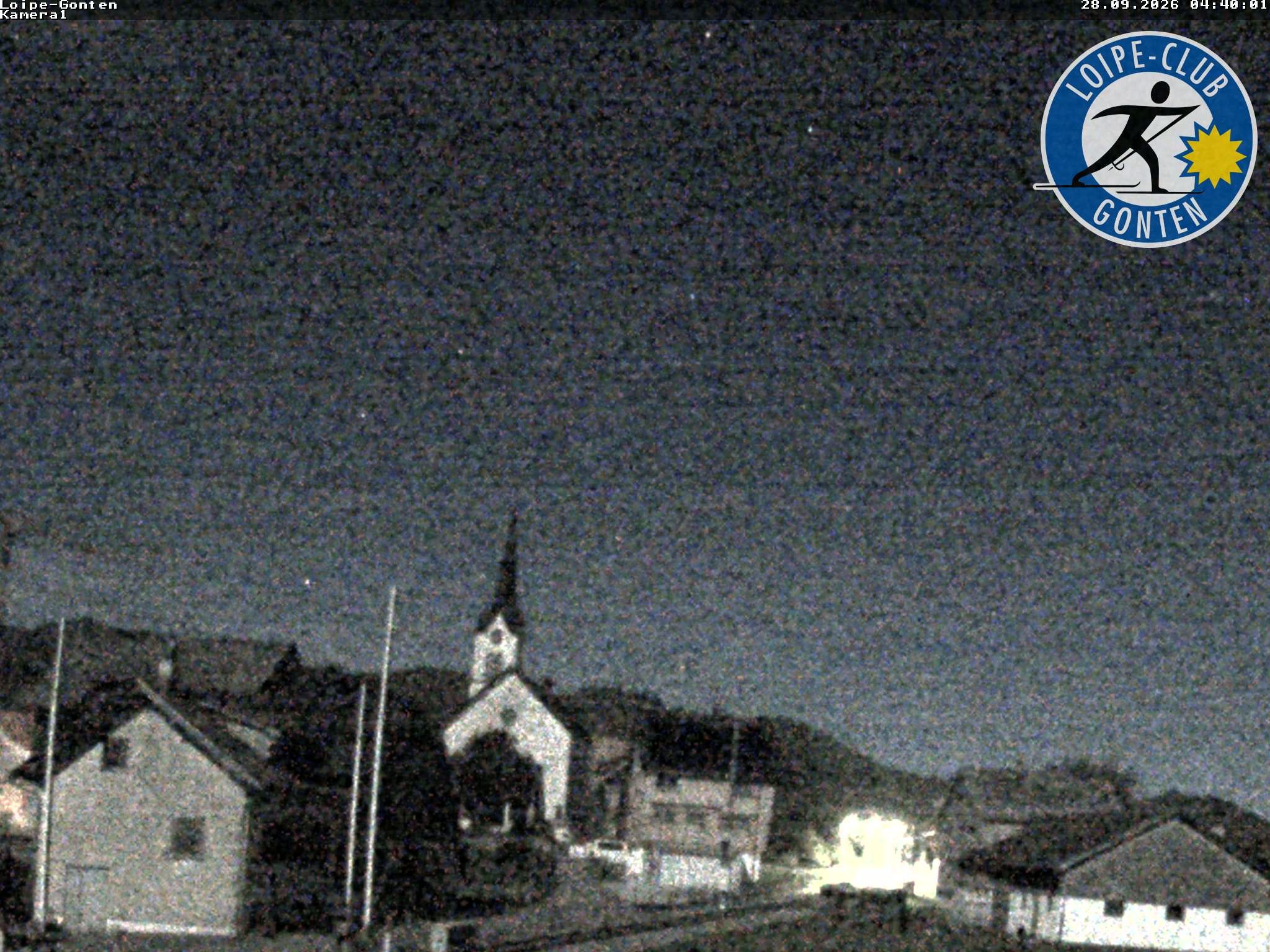 Archiv Foto Webcam Gonten - Blick zur Kirche