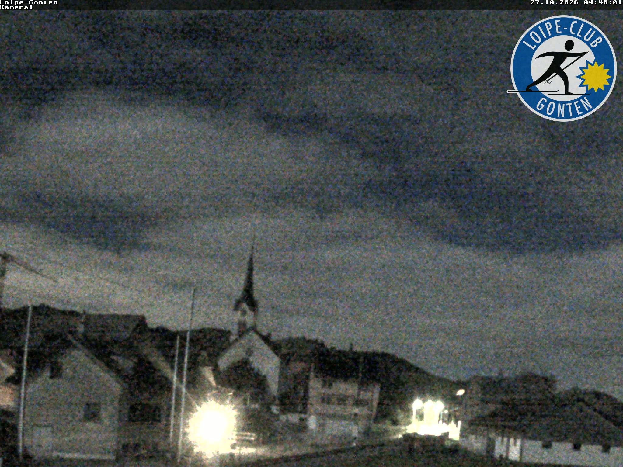 Archiv Foto Webcam Gonten - Blick zur Kirche