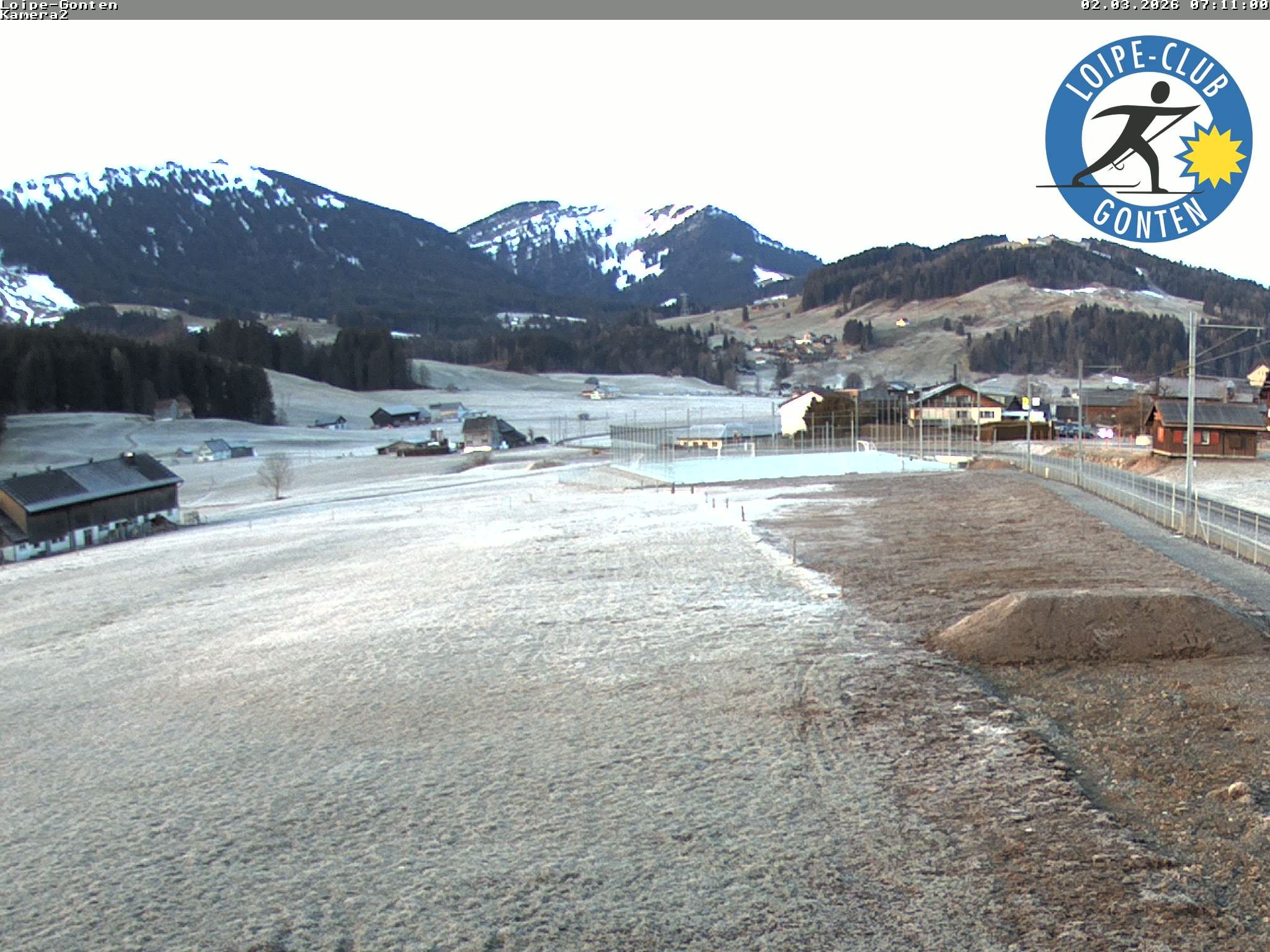 Archived image Webcam Gonten near Appenzell