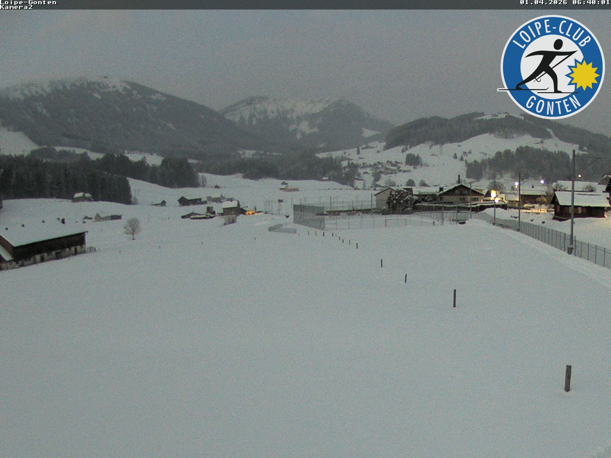 Archived image Webcam Gonten near Appenzell