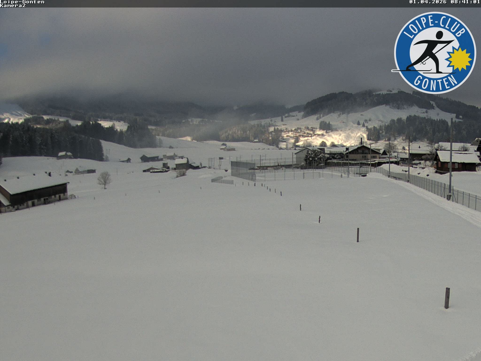 Archived image Webcam Gonten near Appenzell