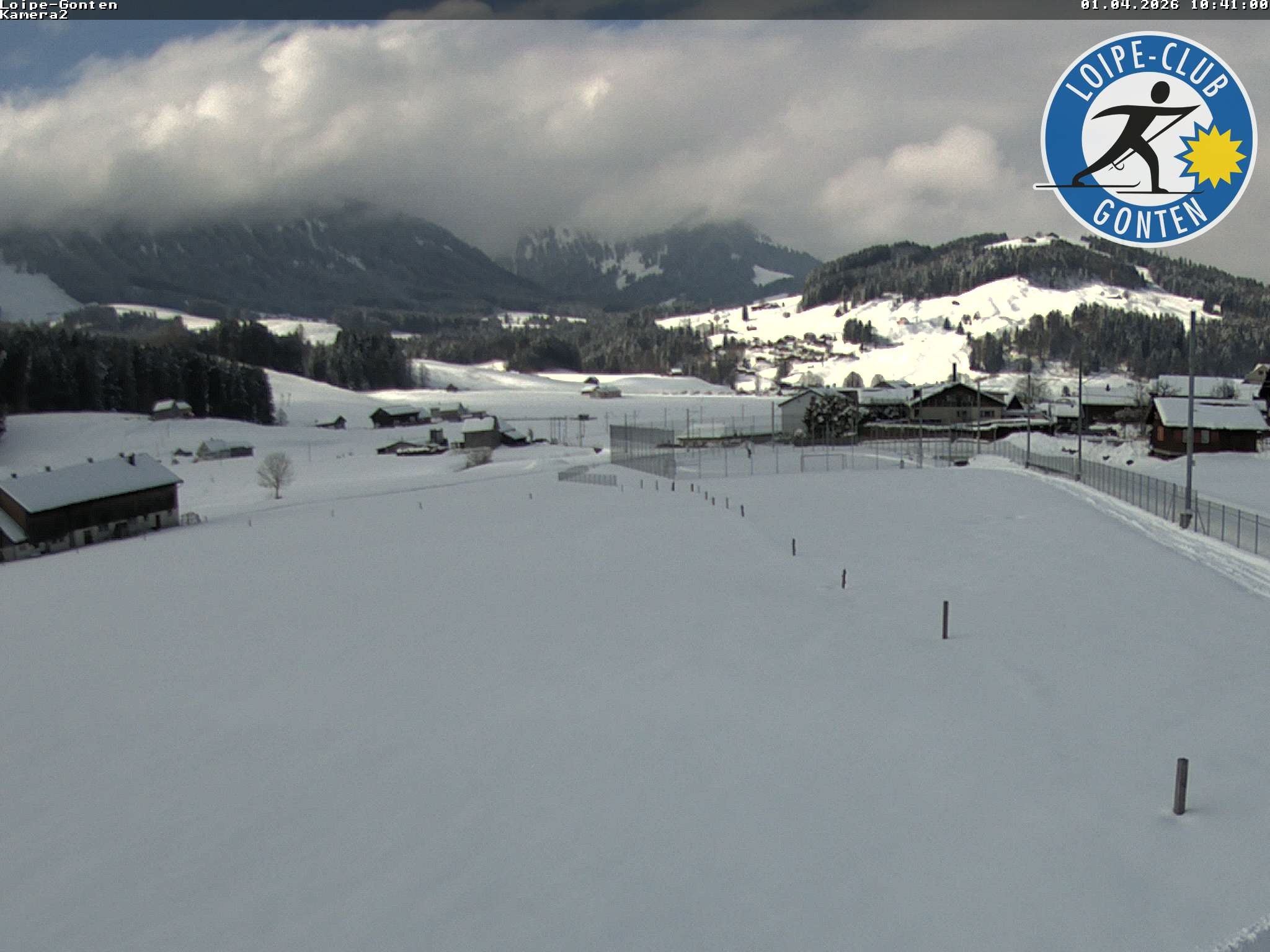Archived image Webcam Gonten near Appenzell