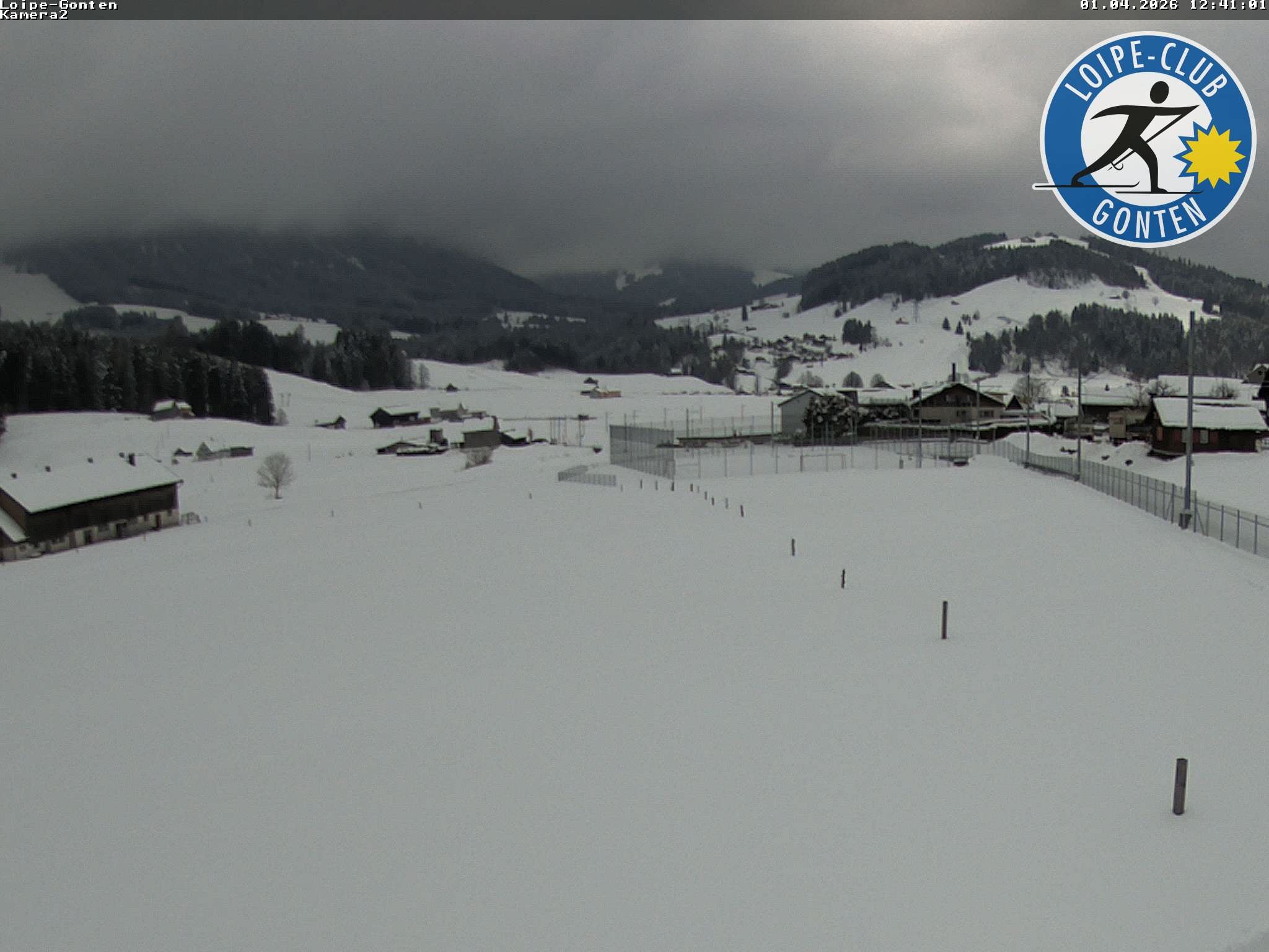 Archived image Webcam Gonten near Appenzell