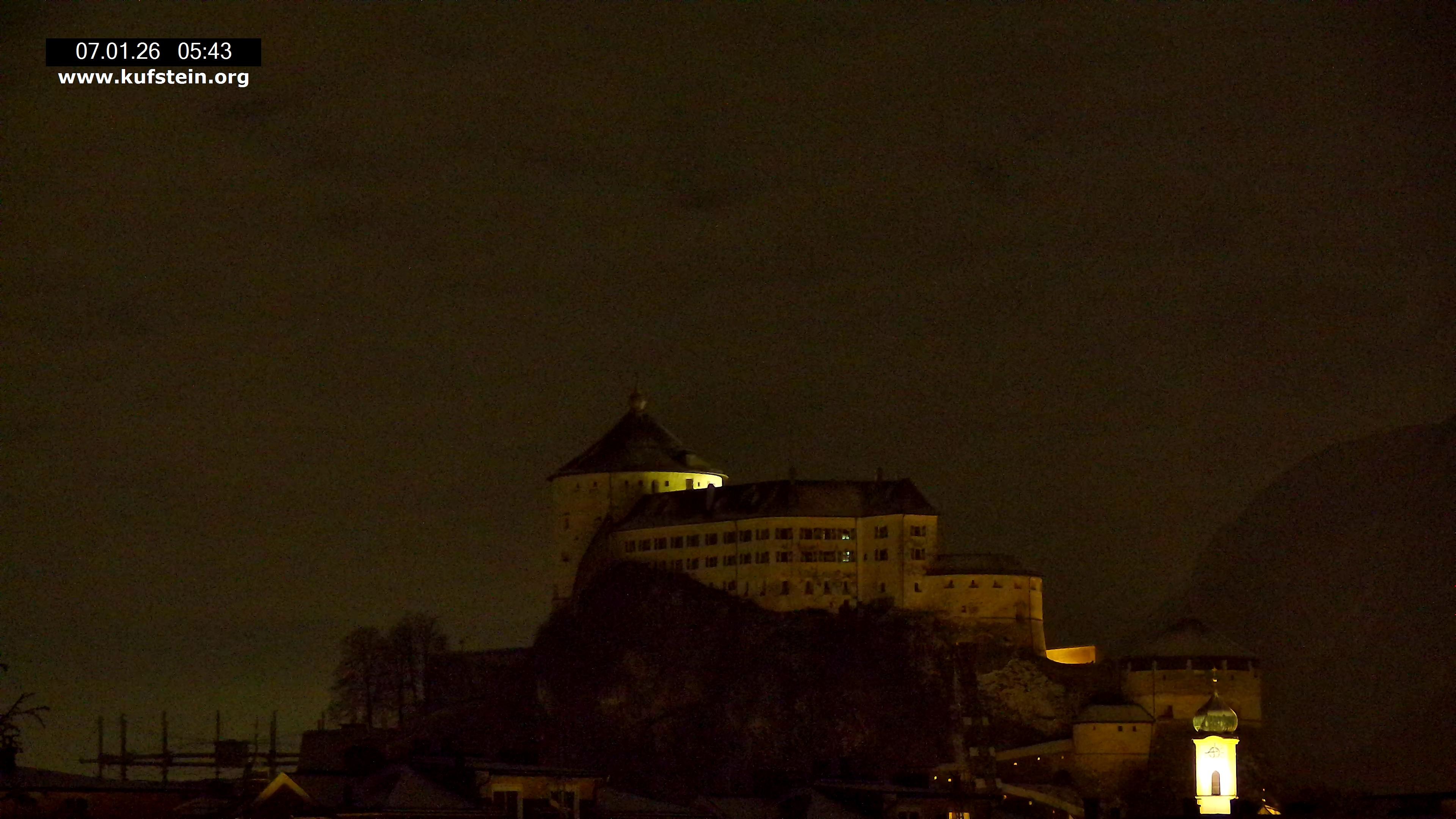 Archiv Foto Webcam Festung Kufstein