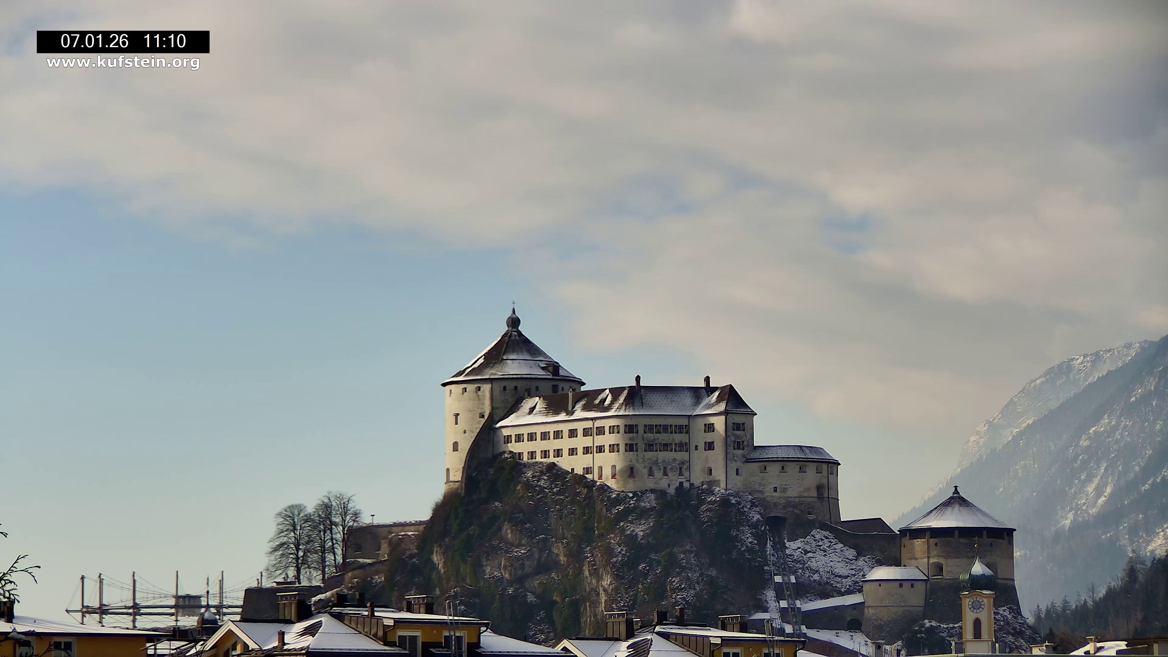 Archiv Foto Webcam Festung Kufstein