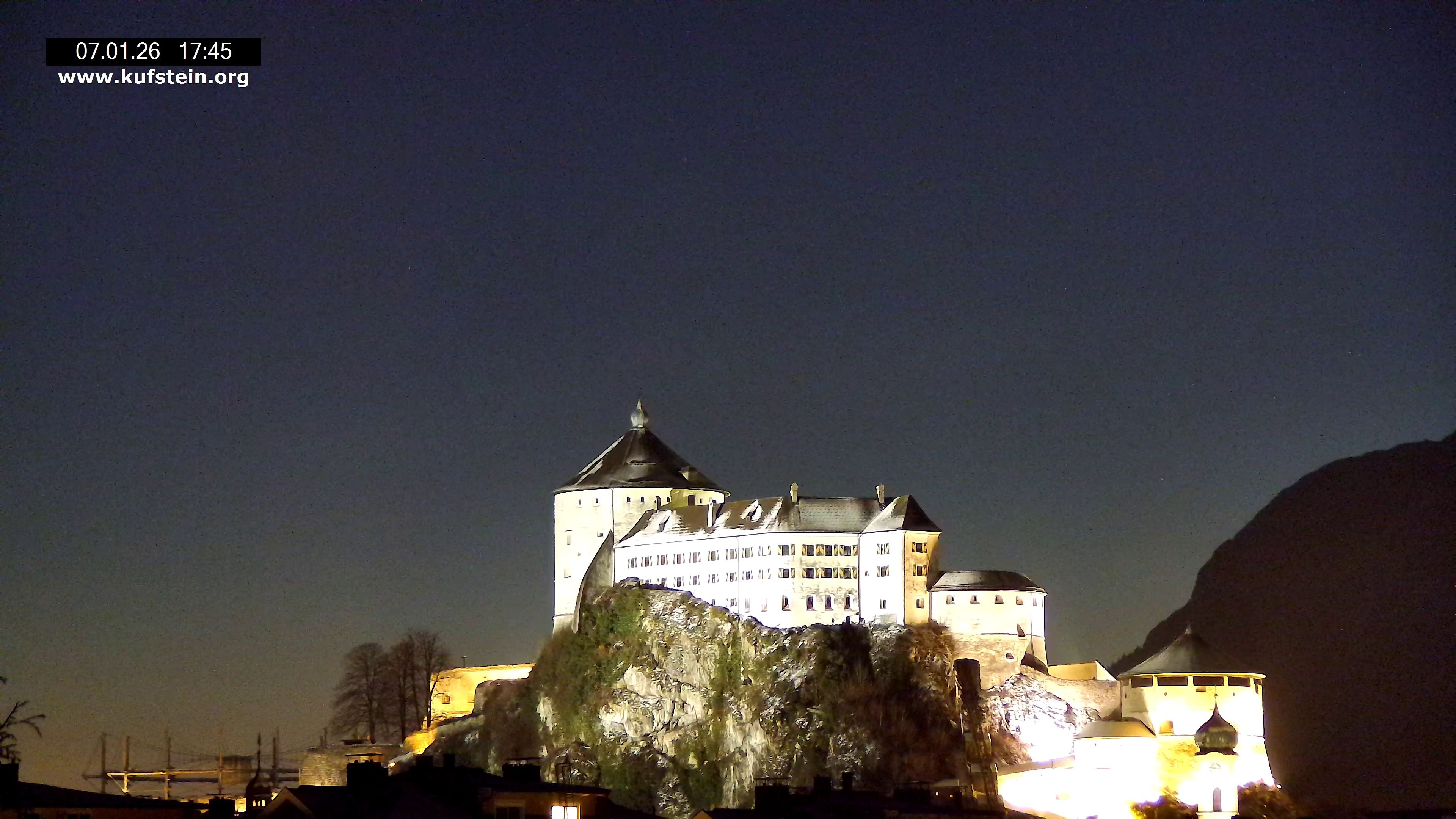 Archiv Foto Webcam Festung Kufstein