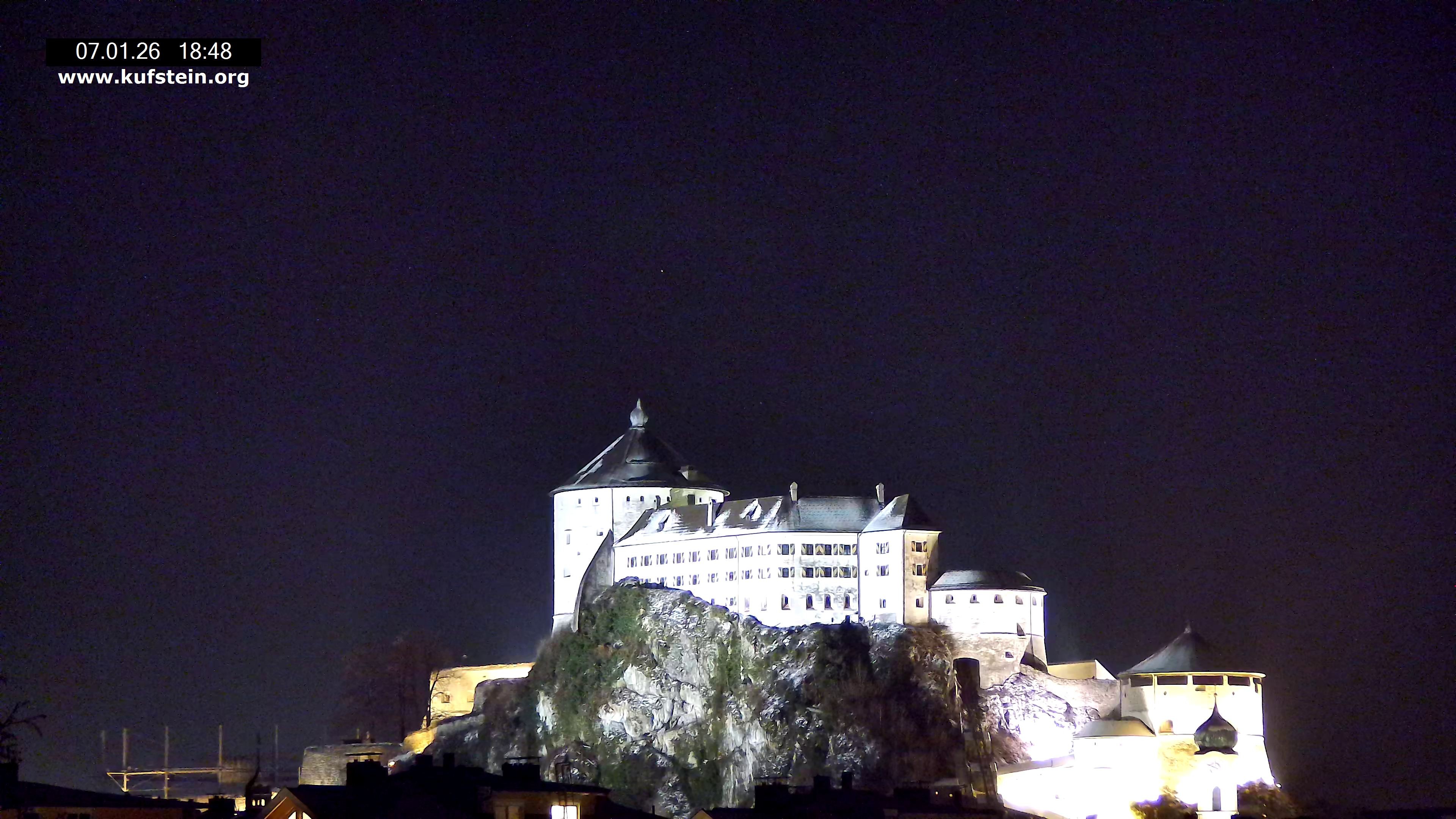 Archiv Foto Webcam Festung Kufstein