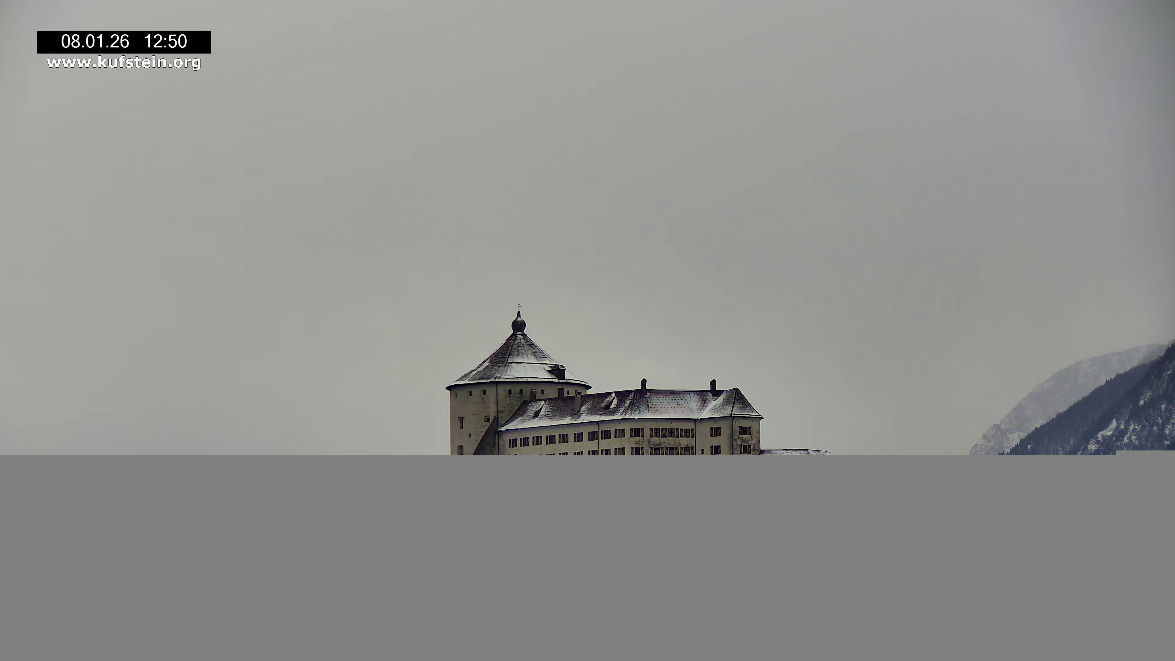 Archiv Foto Webcam Festung Kufstein