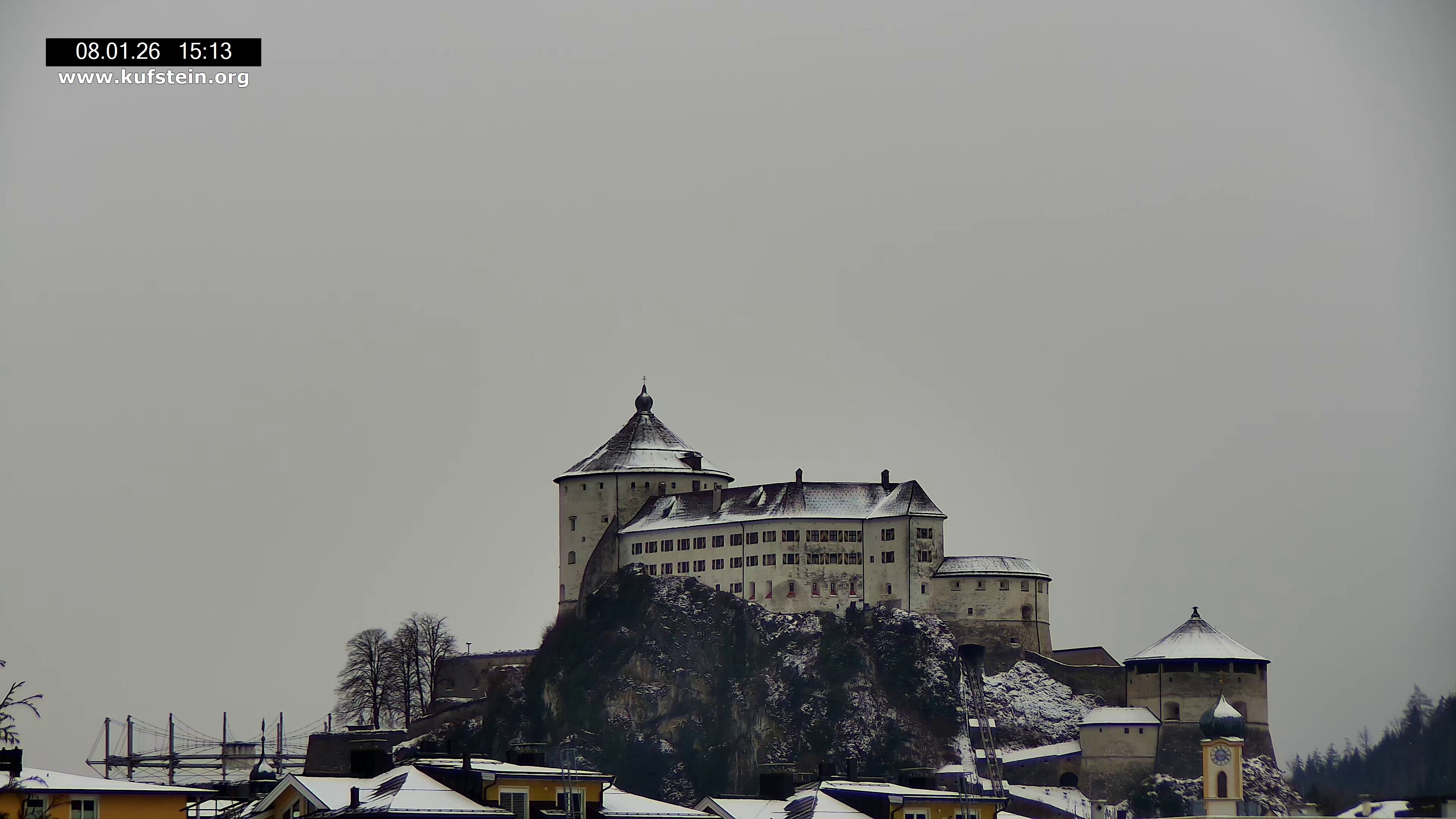 Archiv Foto Webcam Festung Kufstein