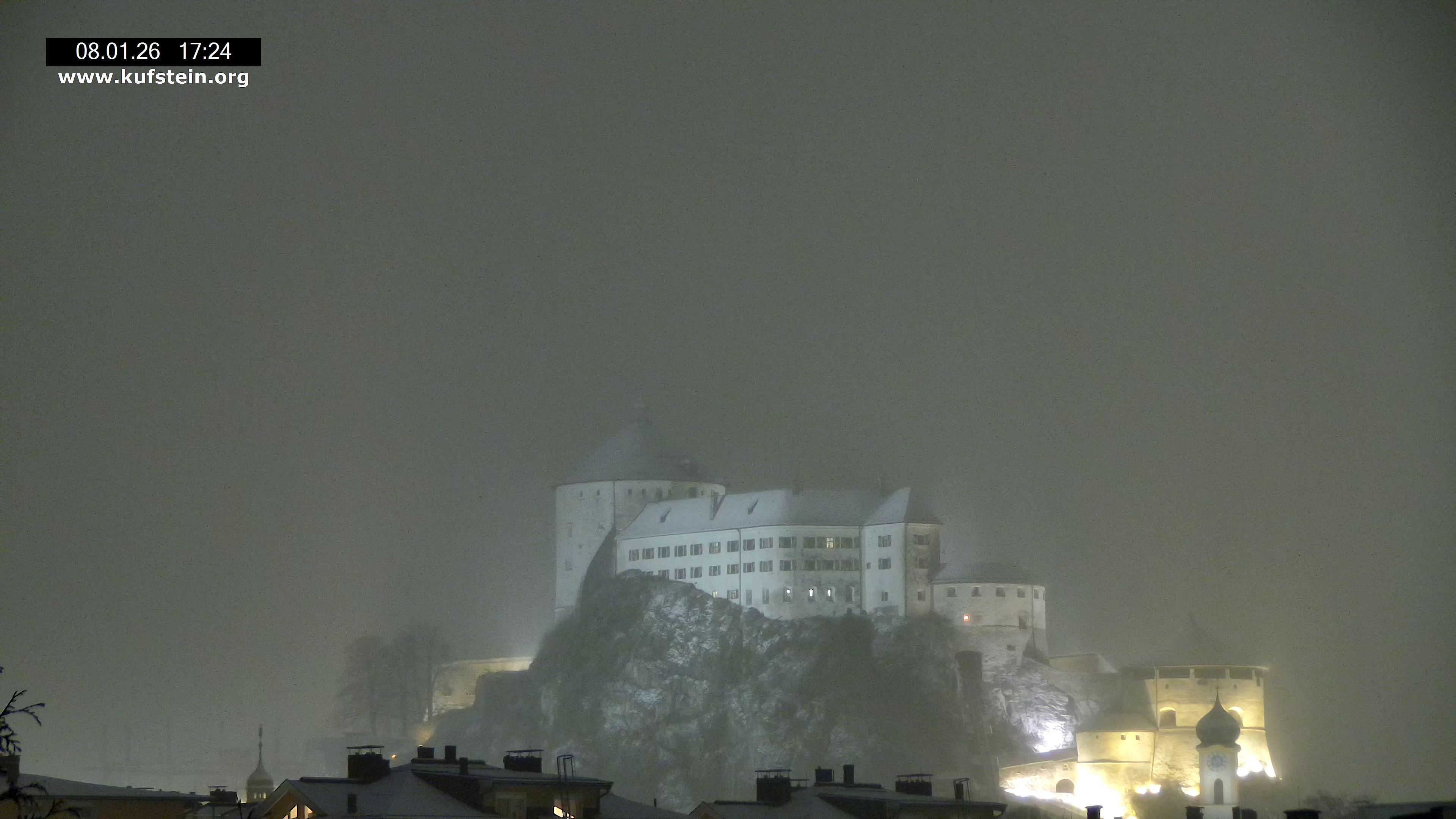 Archiv Foto Webcam Festung Kufstein