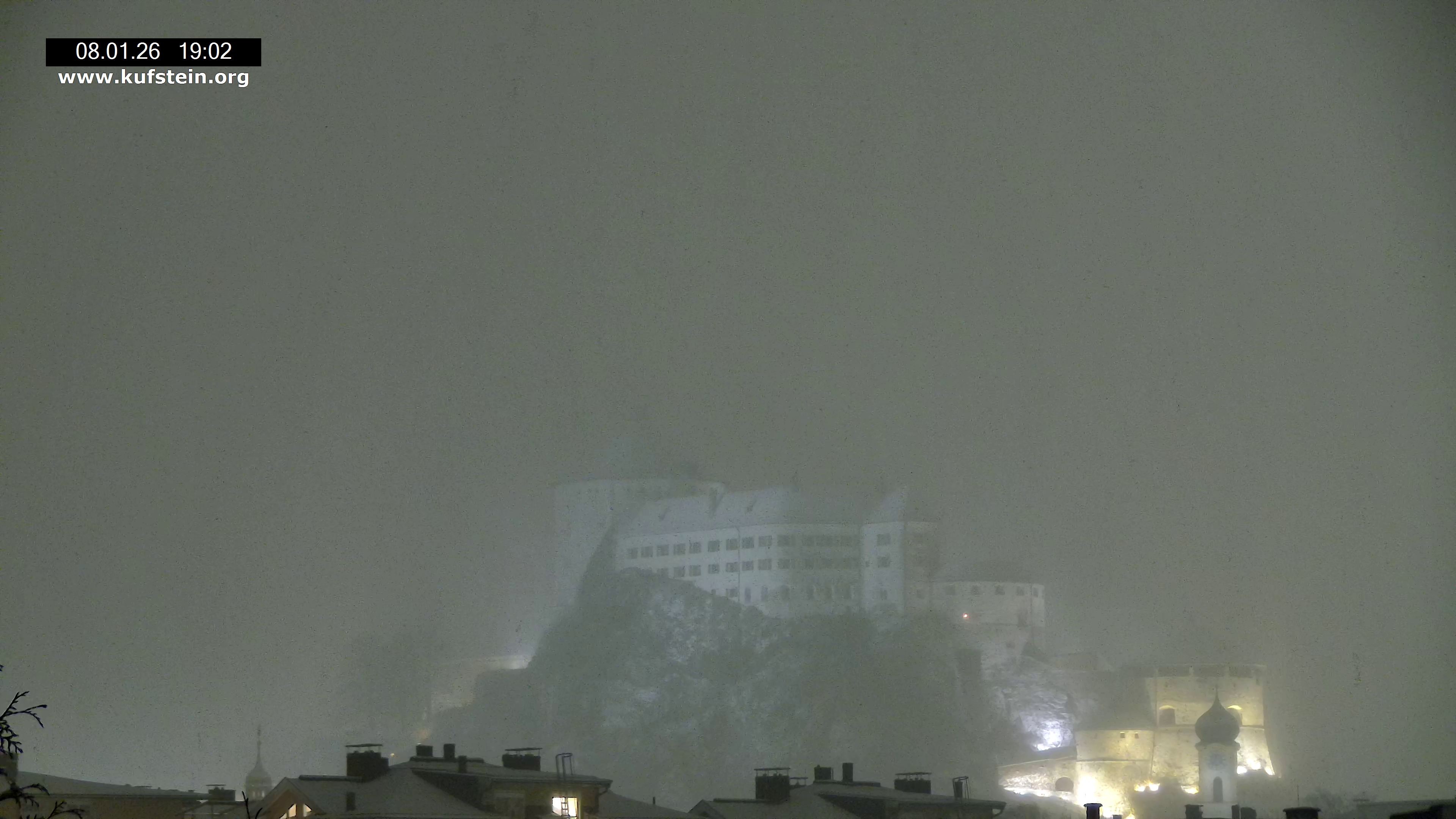 Archiv Foto Webcam Festung Kufstein