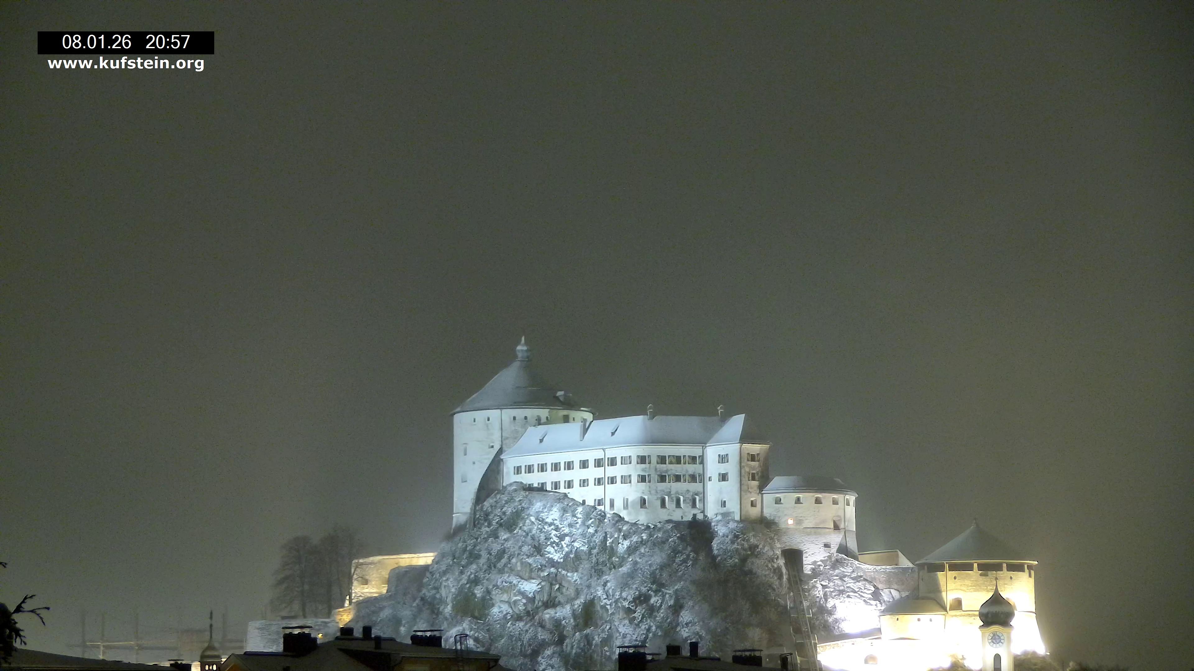 Archiv Foto Webcam Festung Kufstein