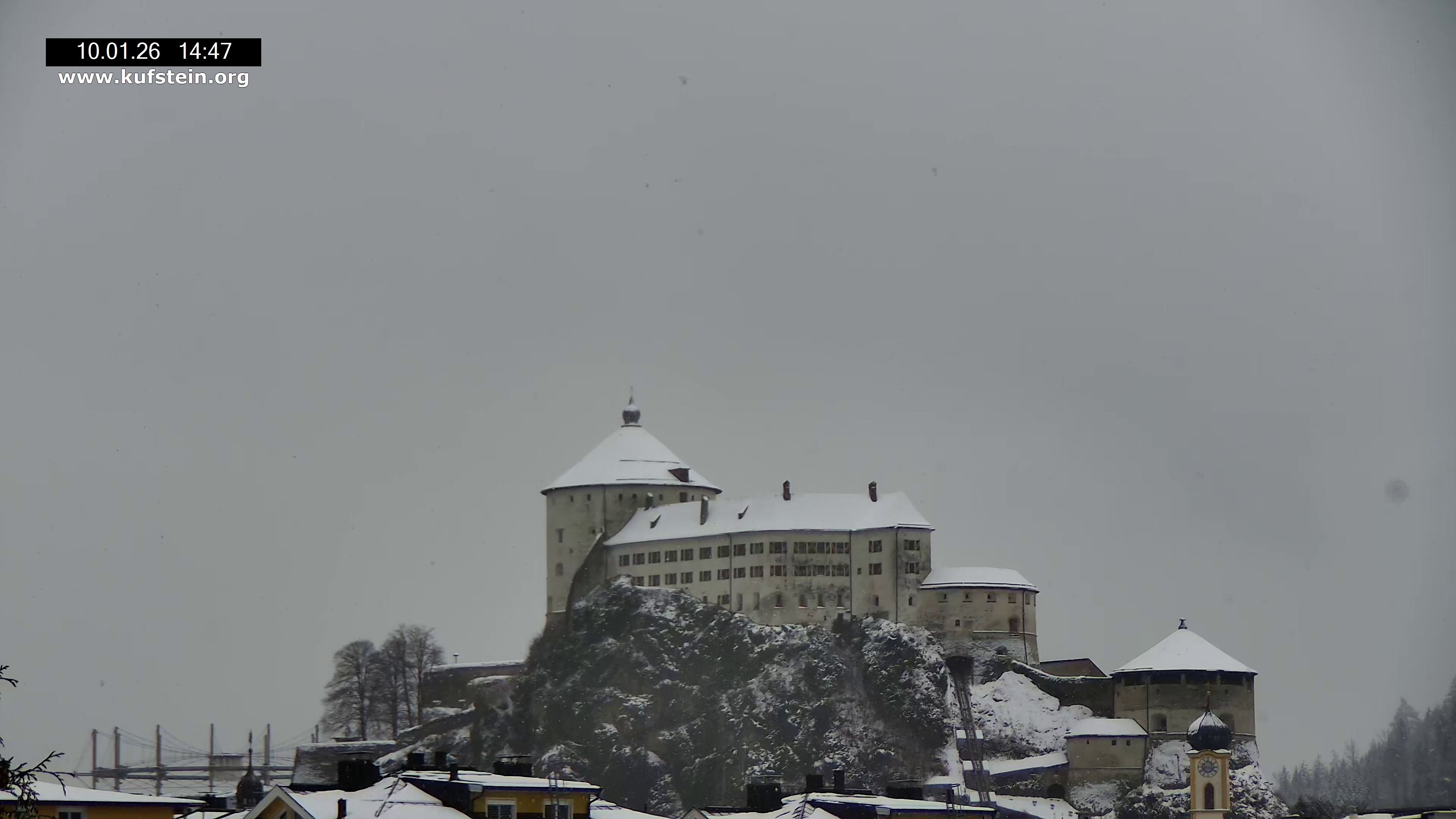 Archiv Foto Webcam Festung Kufstein