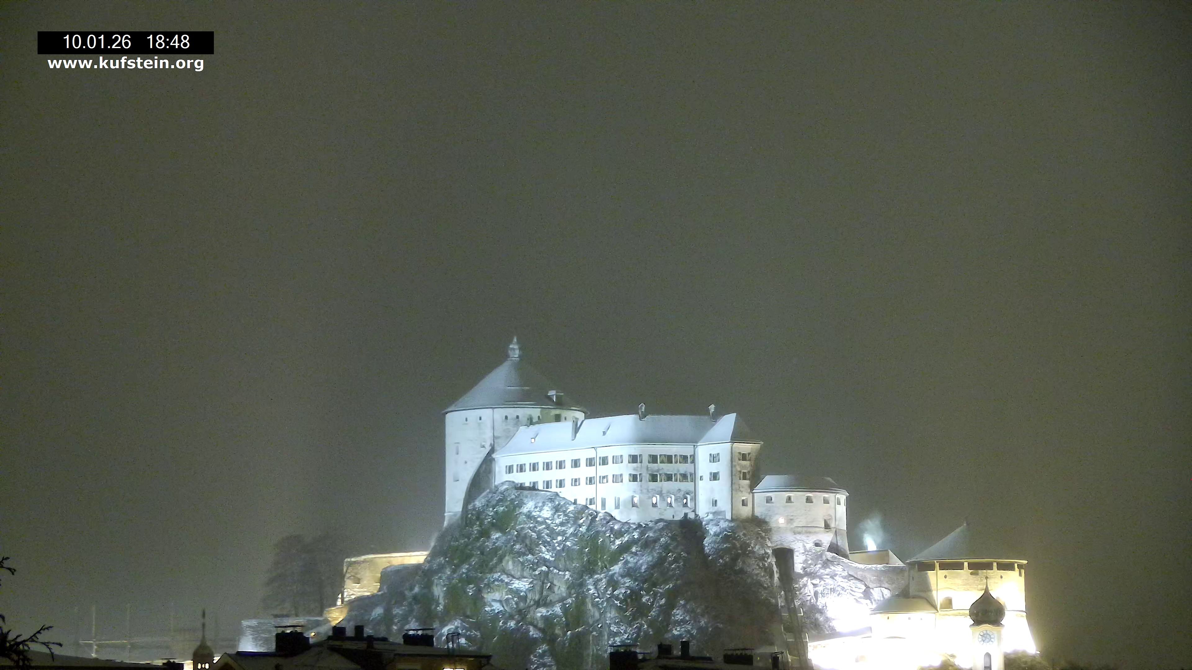 Archiv Foto Webcam Festung Kufstein