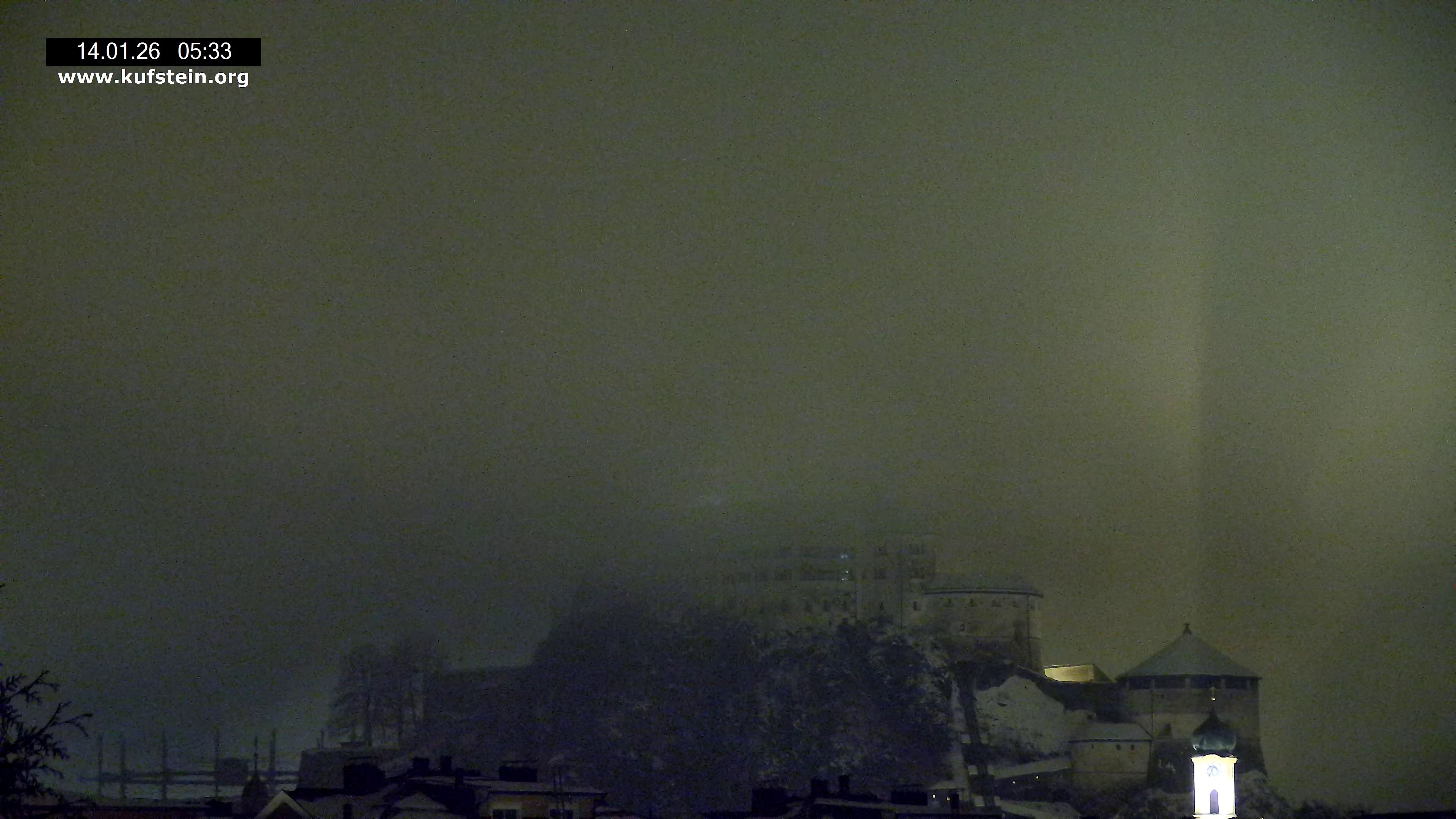 Archiv Foto Webcam Festung Kufstein