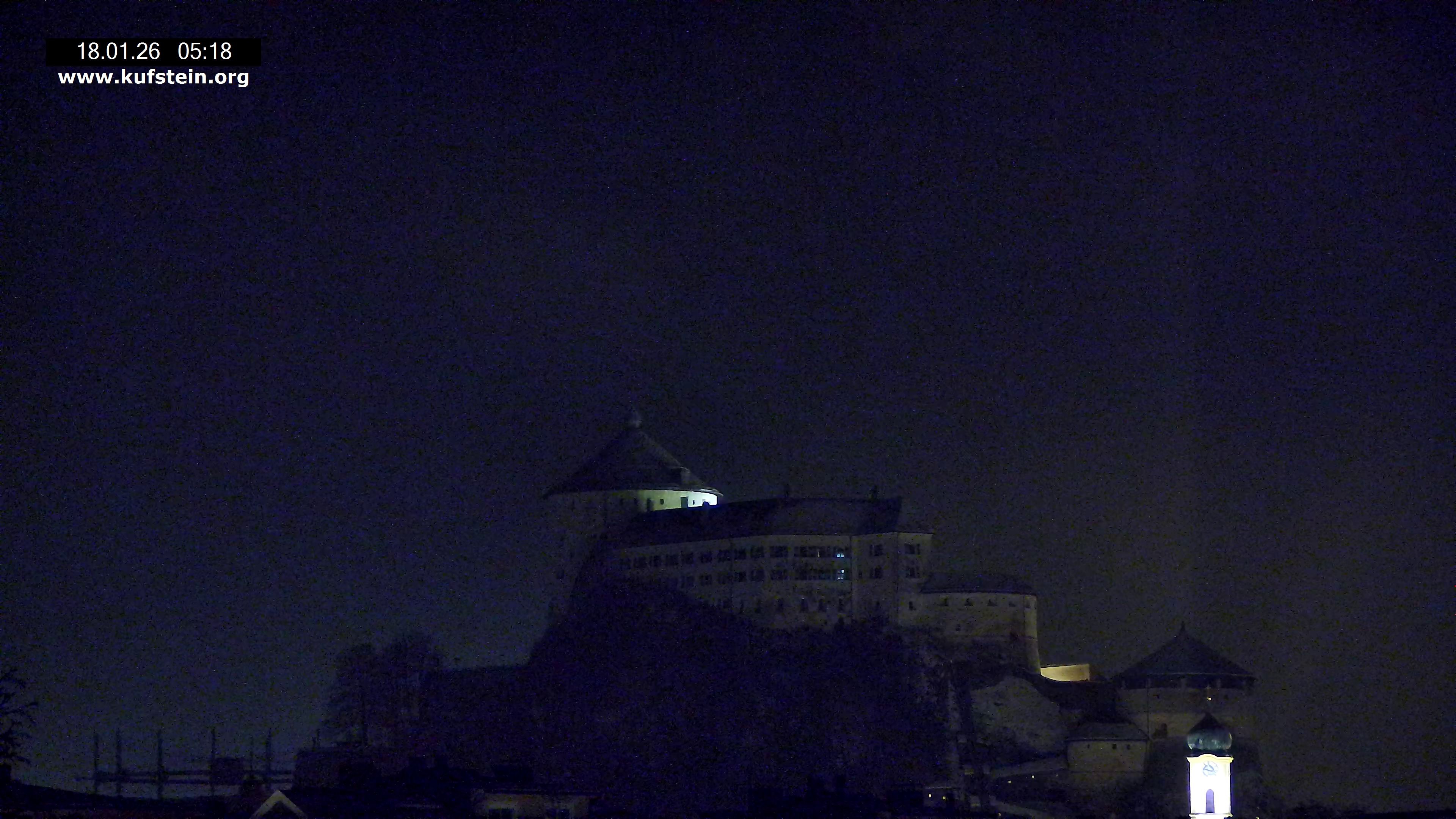 Archiv Foto Webcam Festung Kufstein