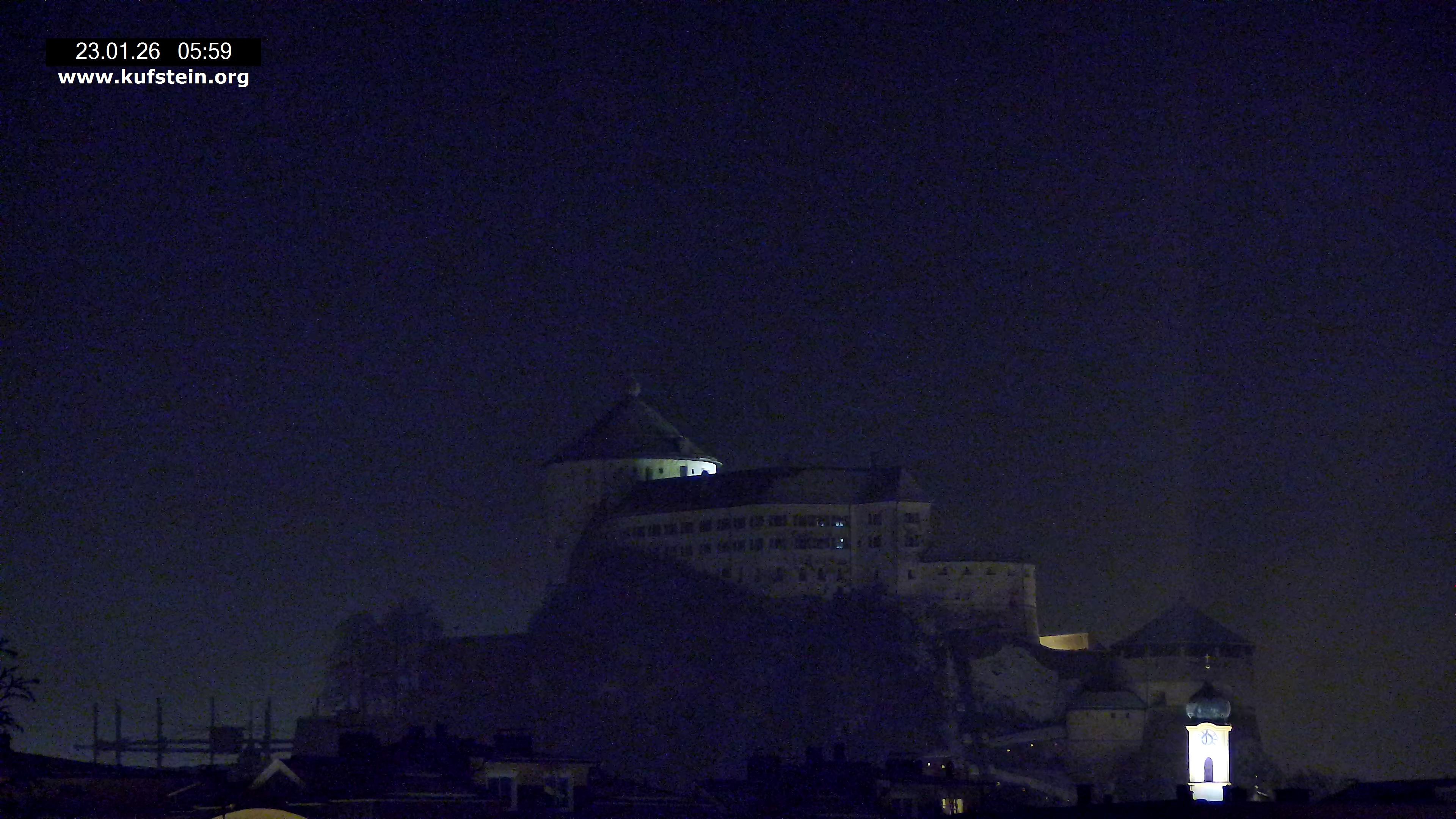 Archiv Foto Webcam Festung Kufstein