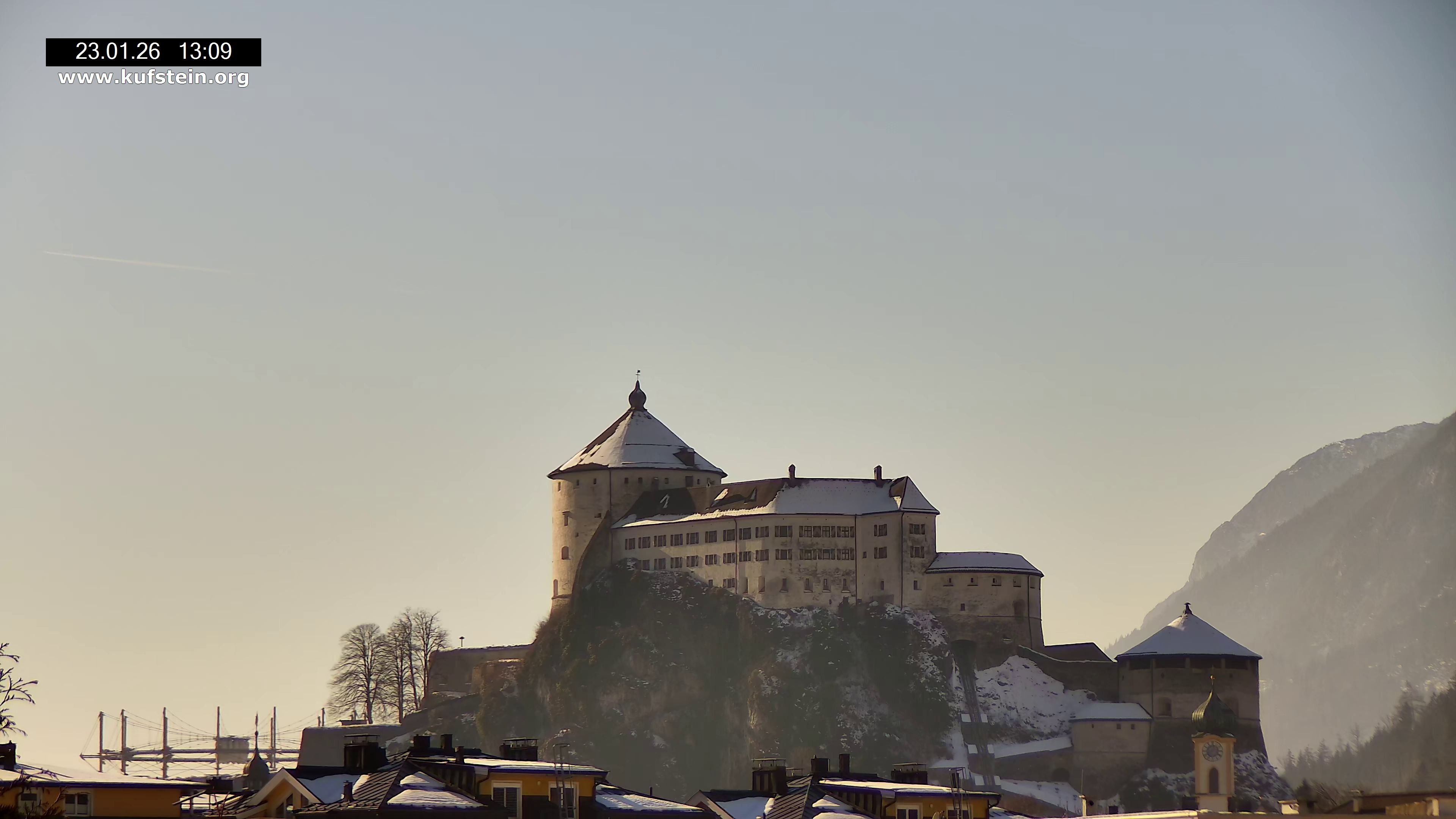 Archiv Foto Webcam Festung Kufstein