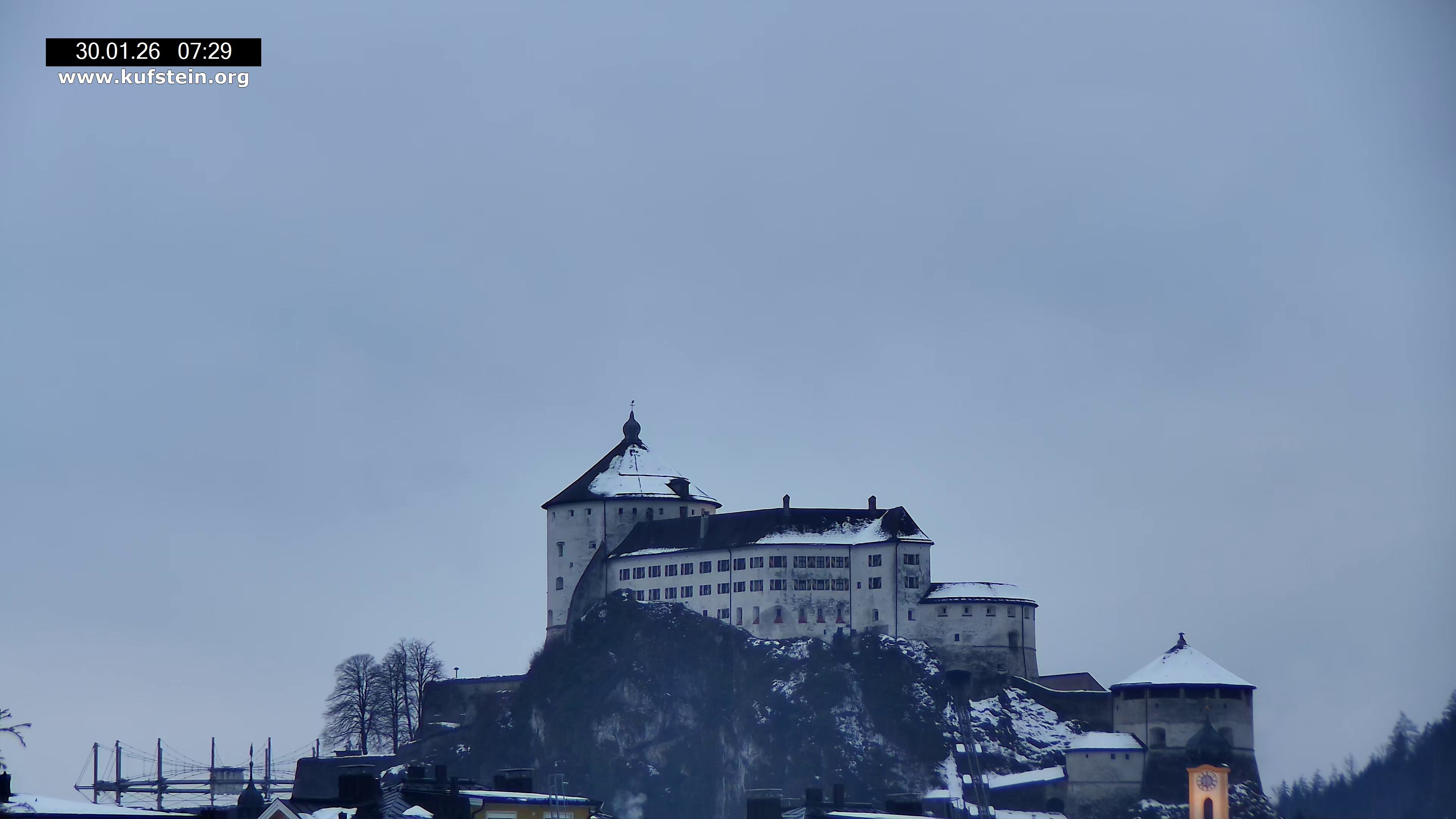 Archiv Foto Webcam Festung Kufstein