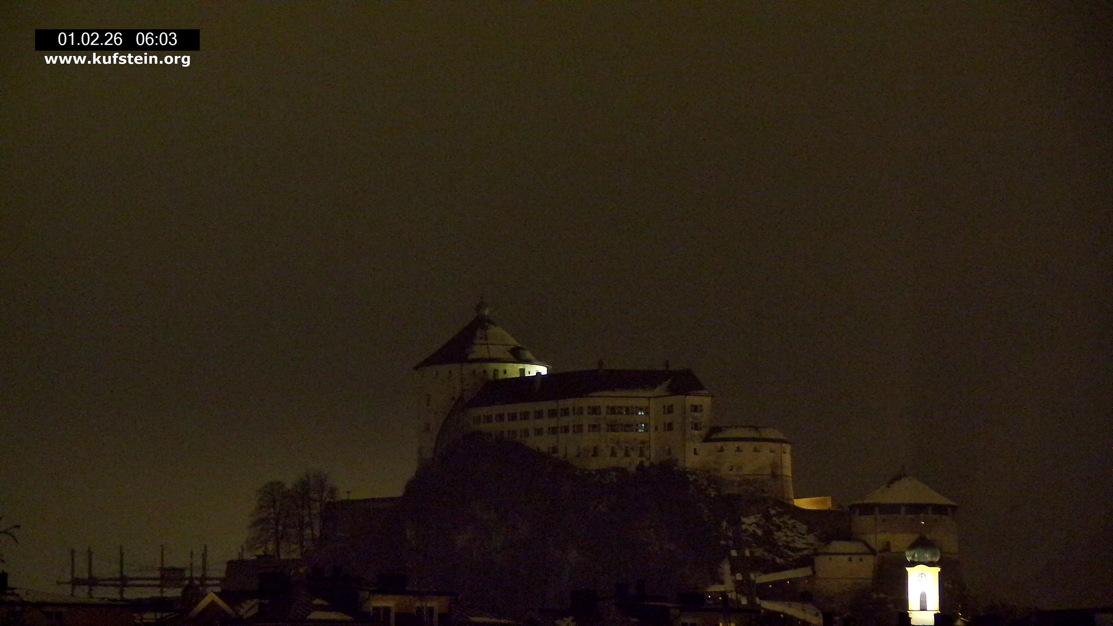 Archiv Foto Webcam Festung Kufstein