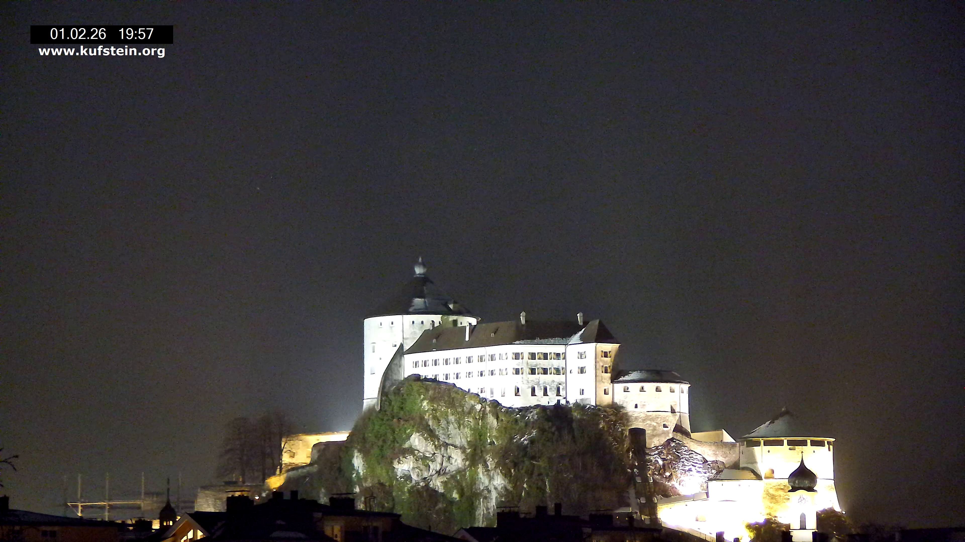 Archived image Webcam Kufstein Fortress