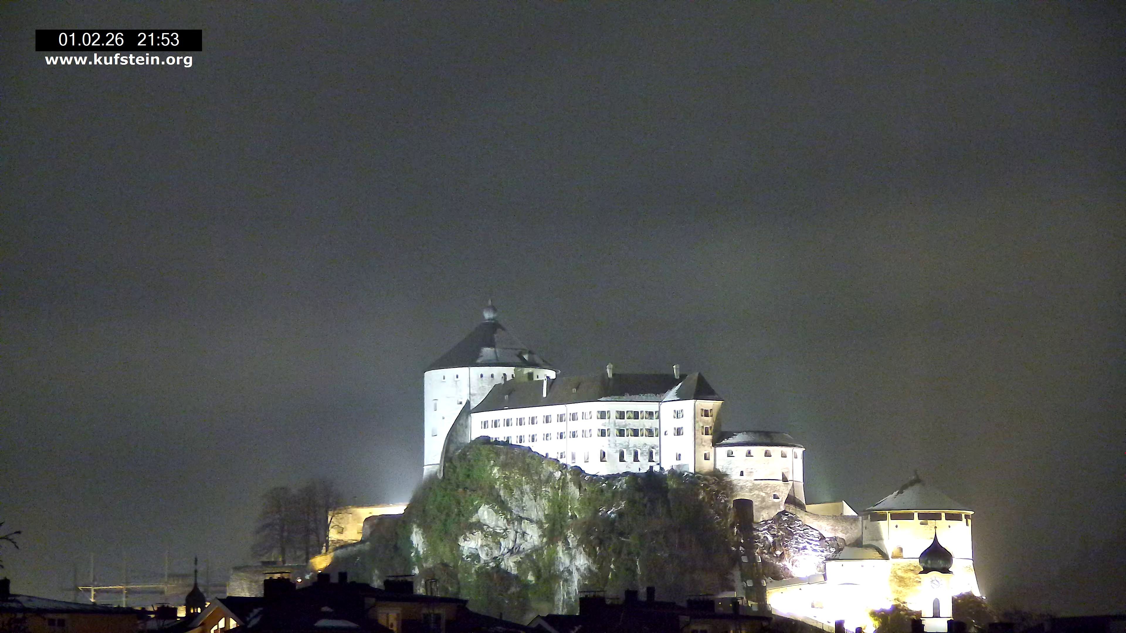 Archived image Webcam Kufstein Fortress