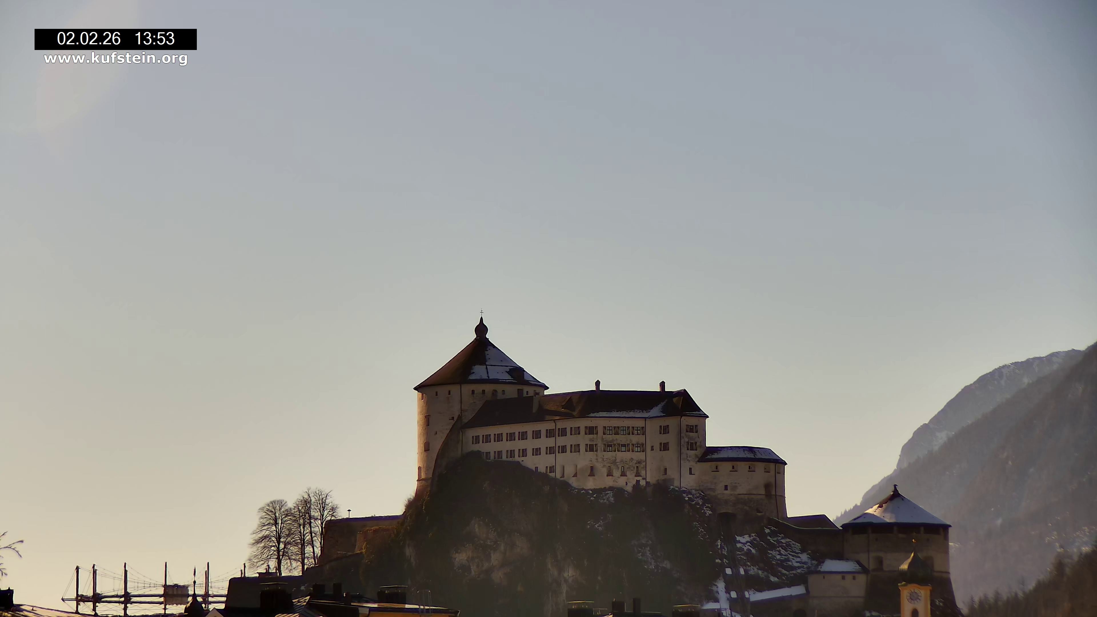 Archiv Foto Webcam Festung Kufstein