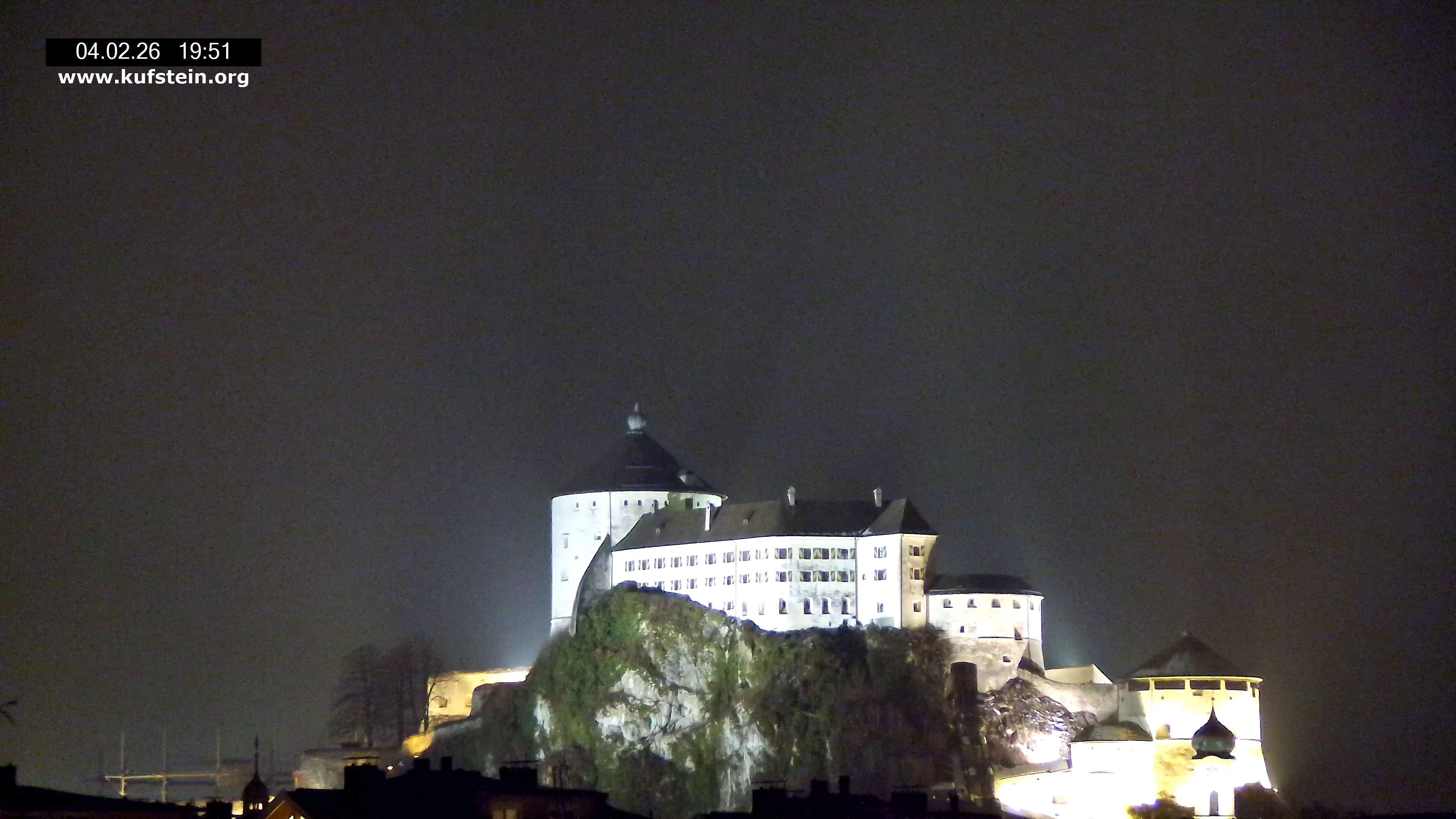 Archived image Webcam Kufstein Fortress