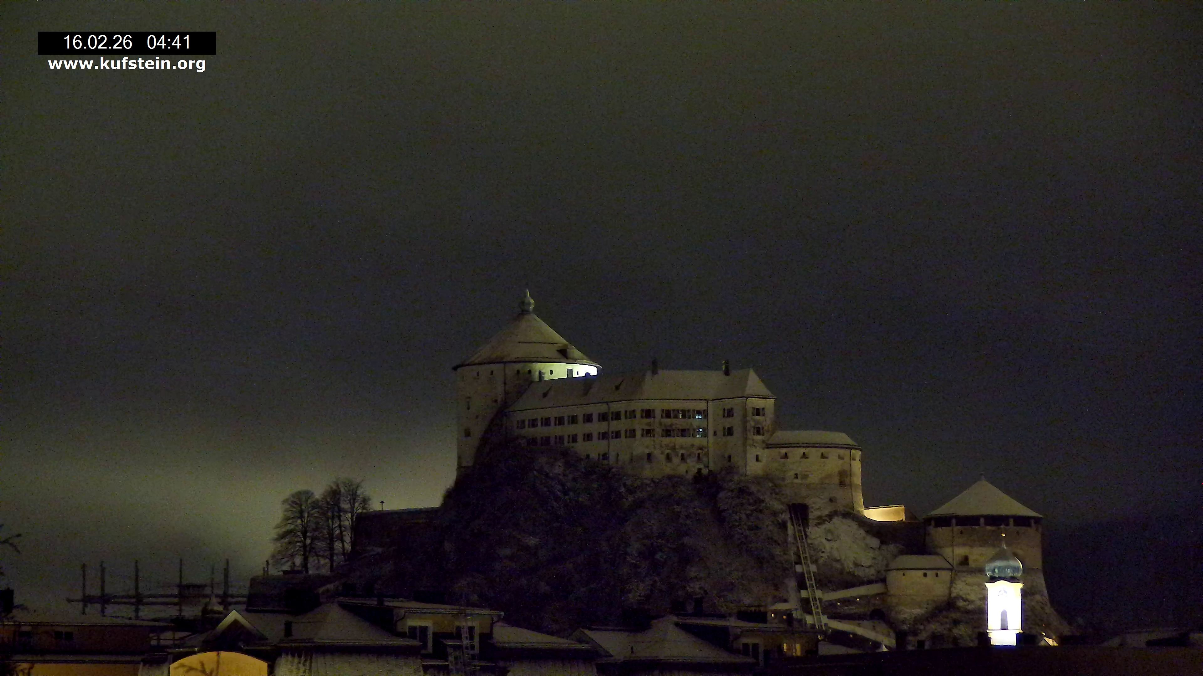 Archiv Foto Webcam Festung Kufstein