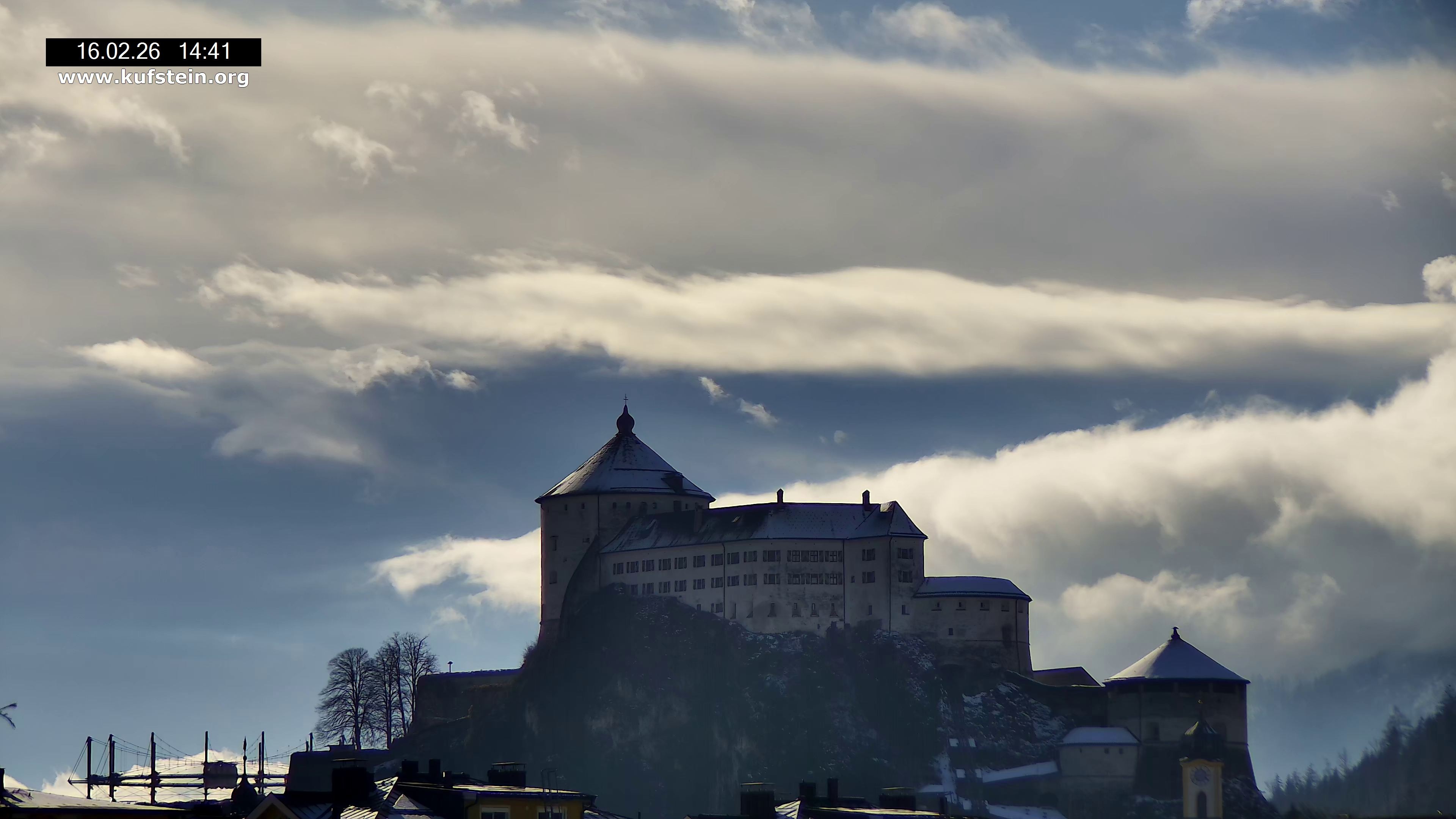 Archiv Foto Webcam Festung Kufstein