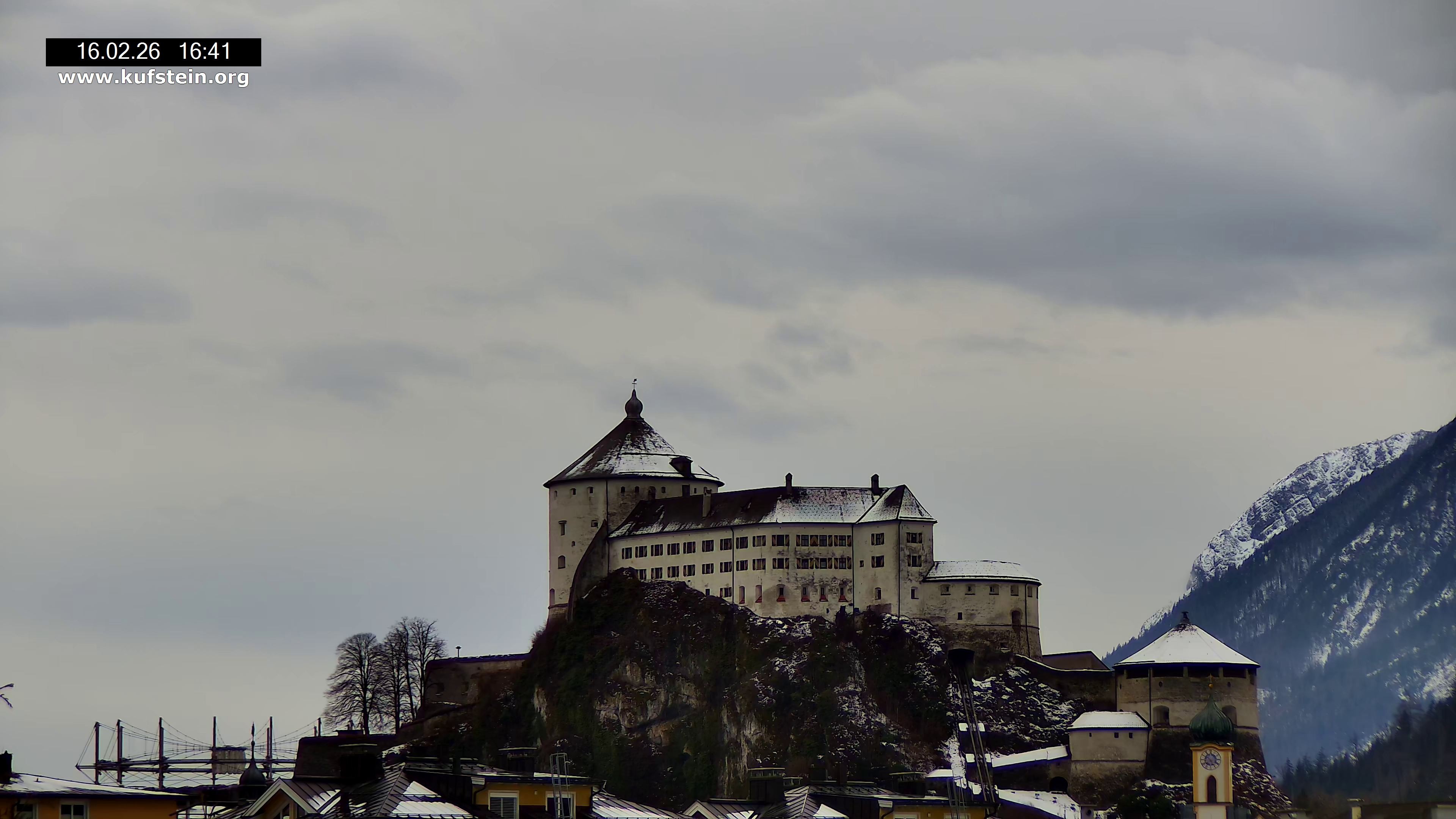 Archiv Foto Webcam Festung Kufstein