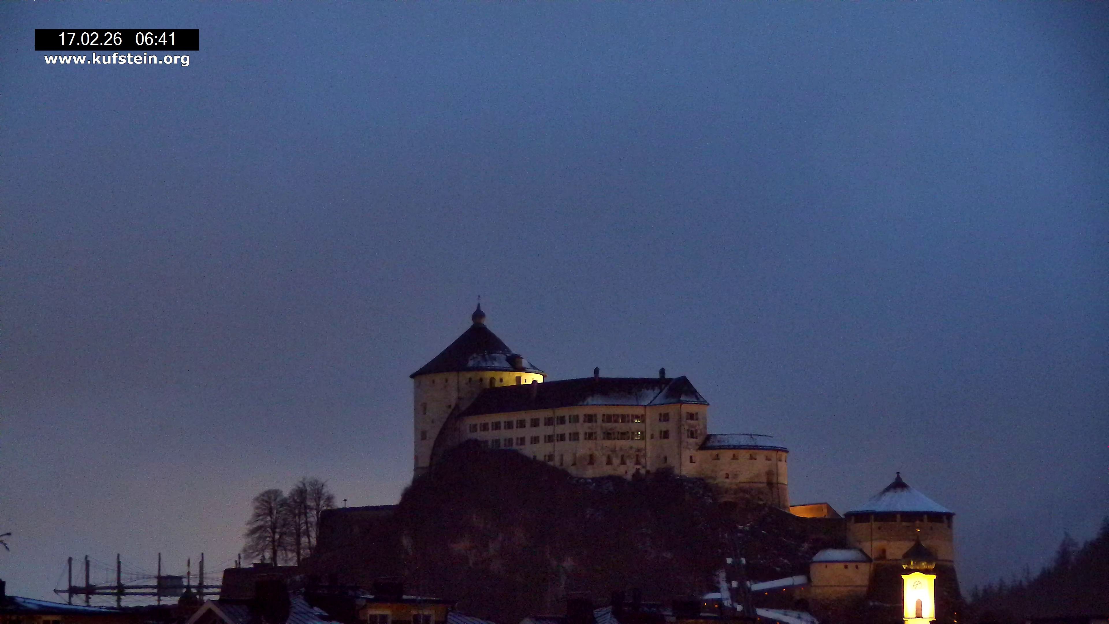 Archiv Foto Webcam Festung Kufstein