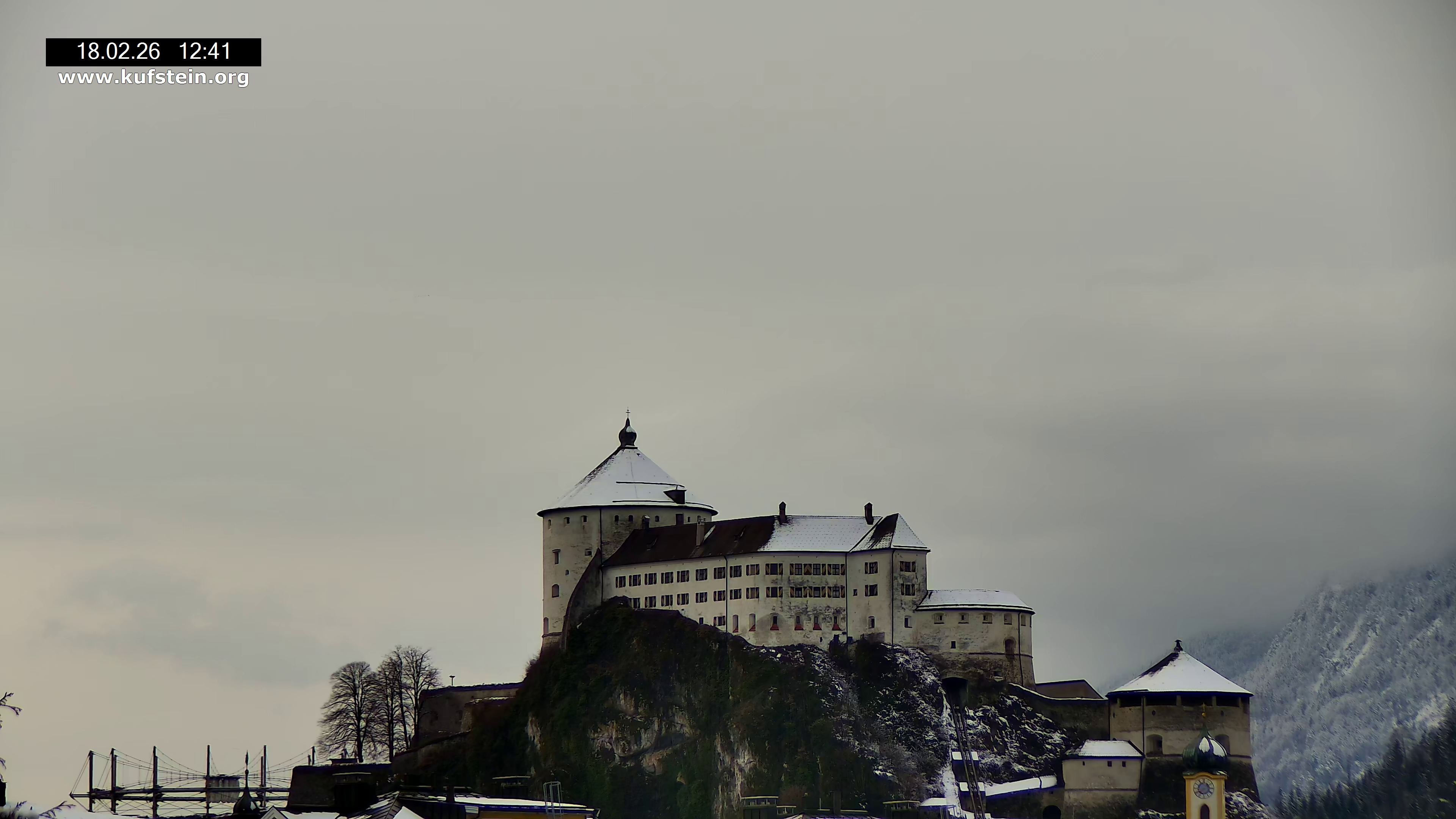 Archiv Foto Webcam Festung Kufstein