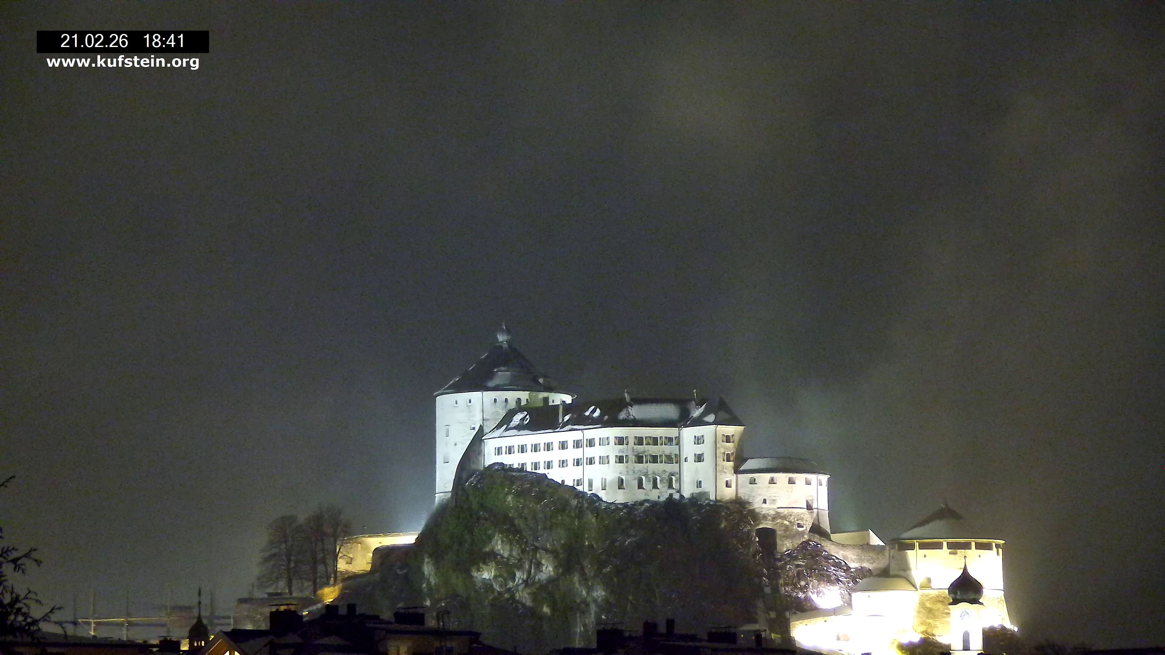 Archiv Foto Webcam Festung Kufstein