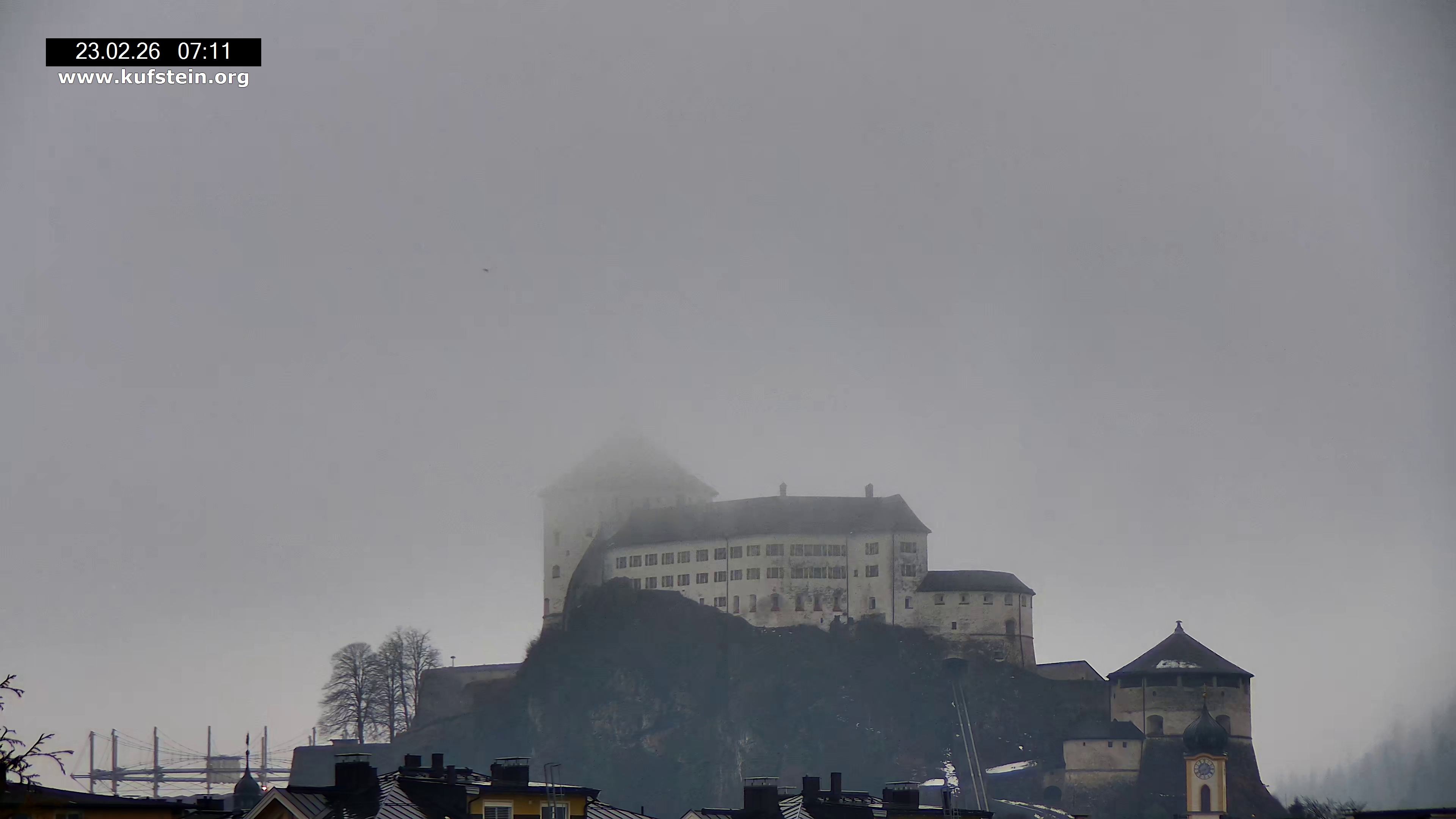 Archiv Foto Webcam Festung Kufstein