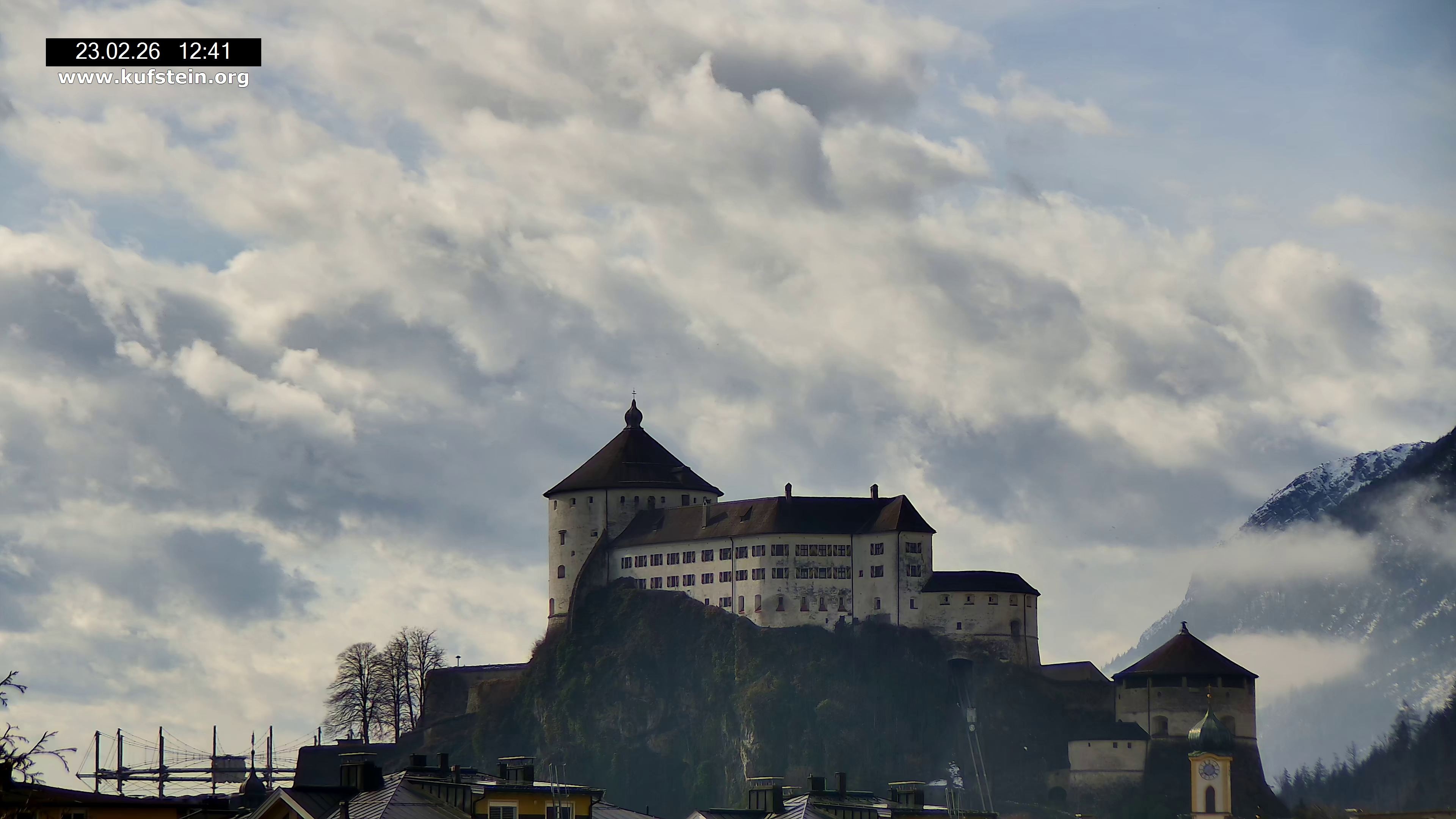 Archiv Foto Webcam Festung Kufstein