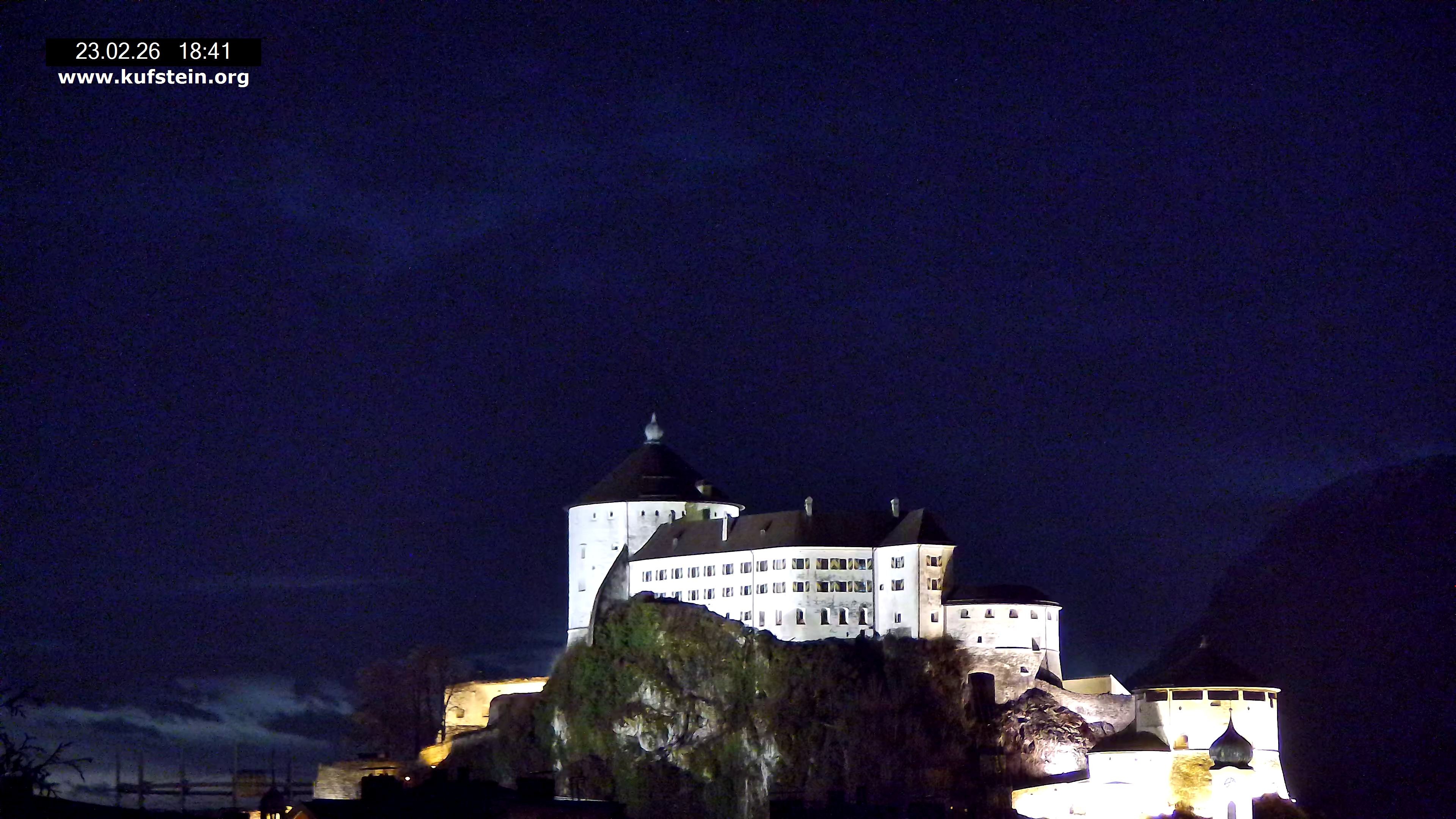 Archiv Foto Webcam Festung Kufstein